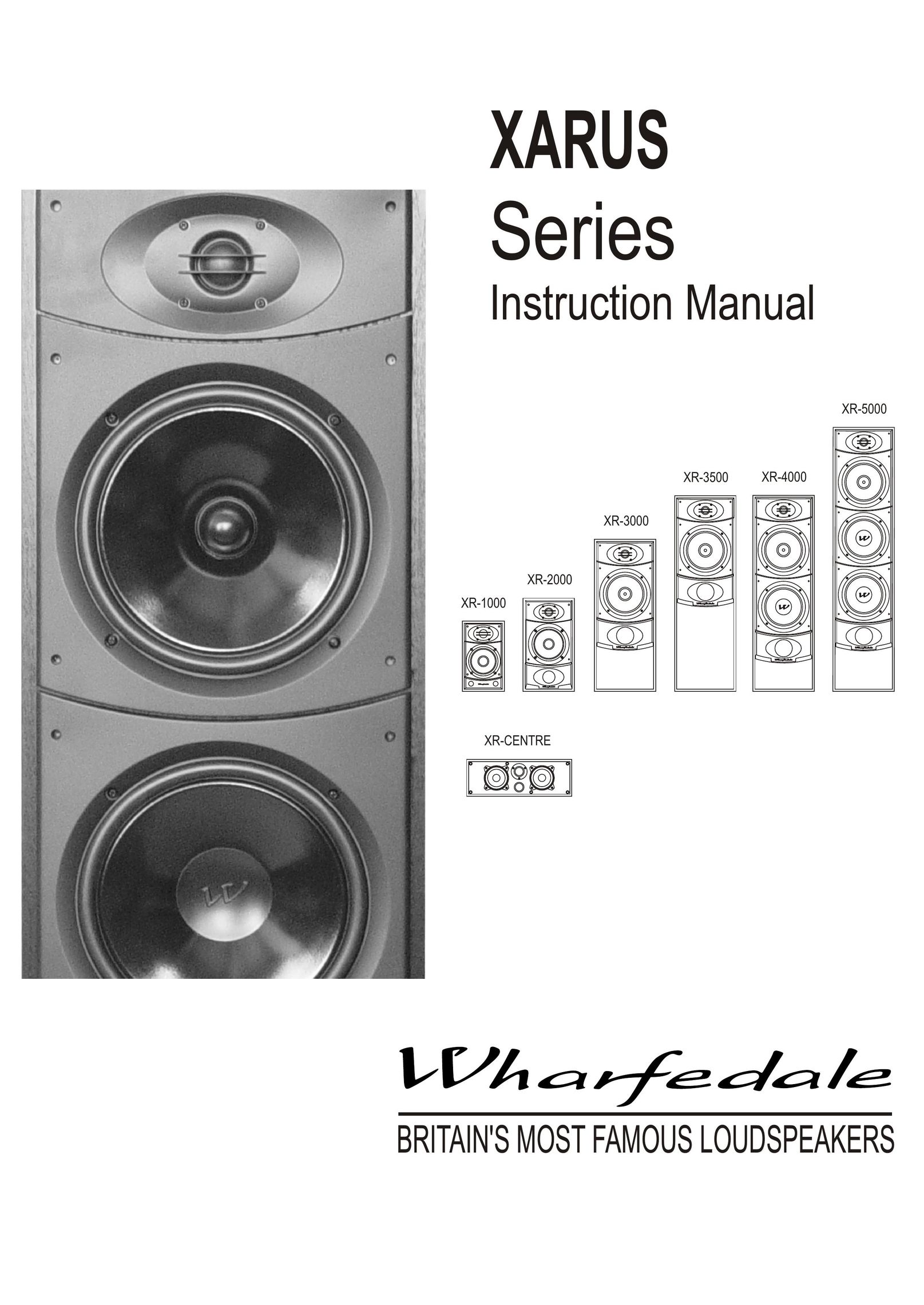 Wharfedale XR-3000 Speaker User Manual