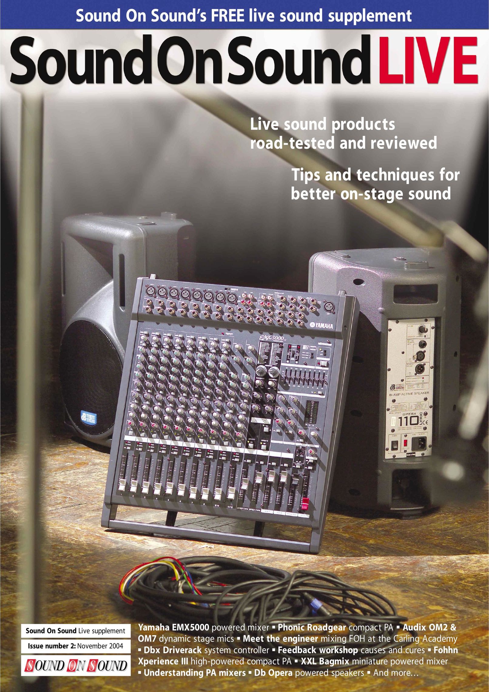 Yamaha EMX5000 Speaker User Manual