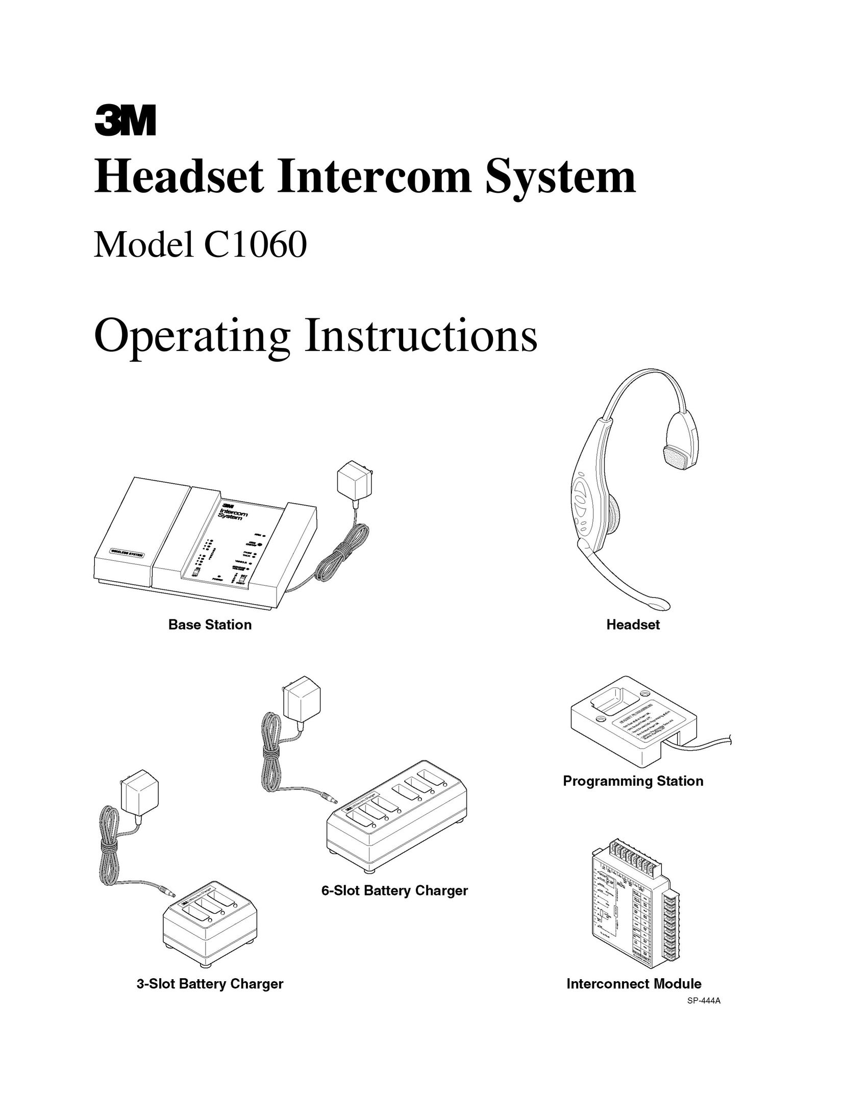 3M C1060 Speaker System User Manual