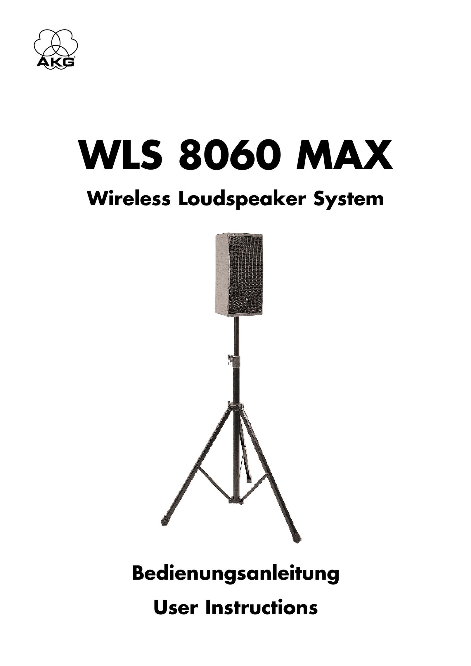 AKG Acoustics WLS 8060 MAX Speaker System User Manual
