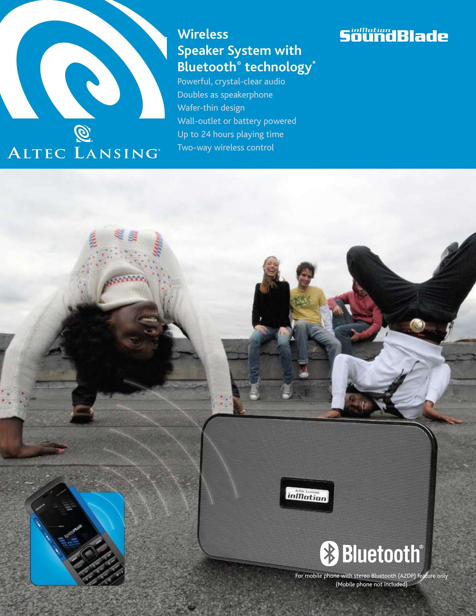 Altec Lansing SoundBlade Speaker System User Manual