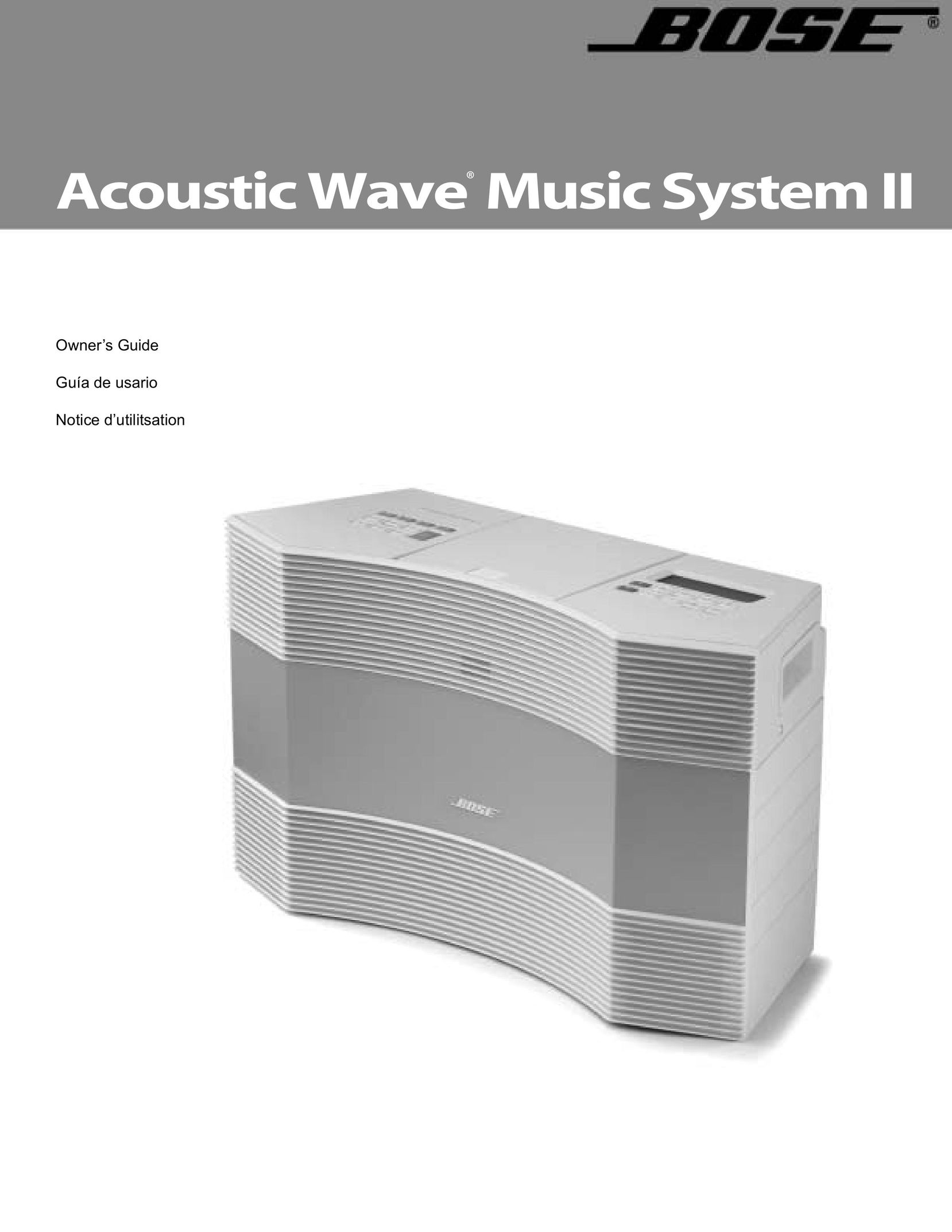 Design Imports India Acoustic Wave Music System Speaker System User Manual