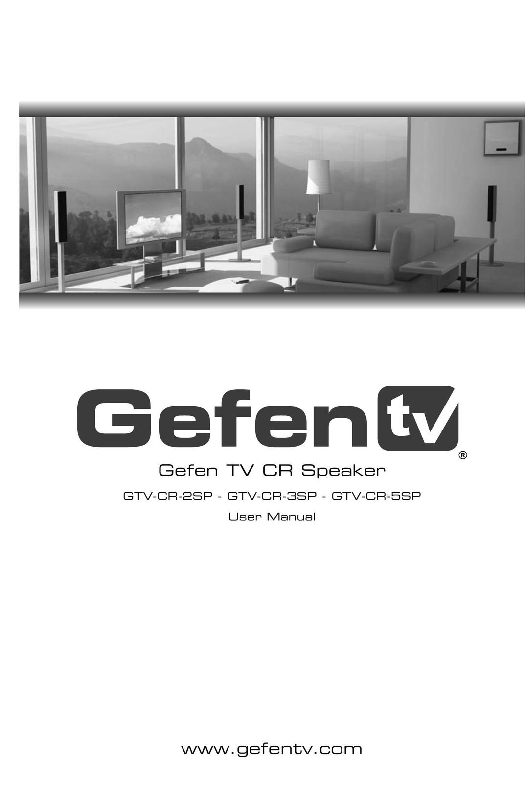 Gefen GTV-CR-3SP Speaker System User Manual