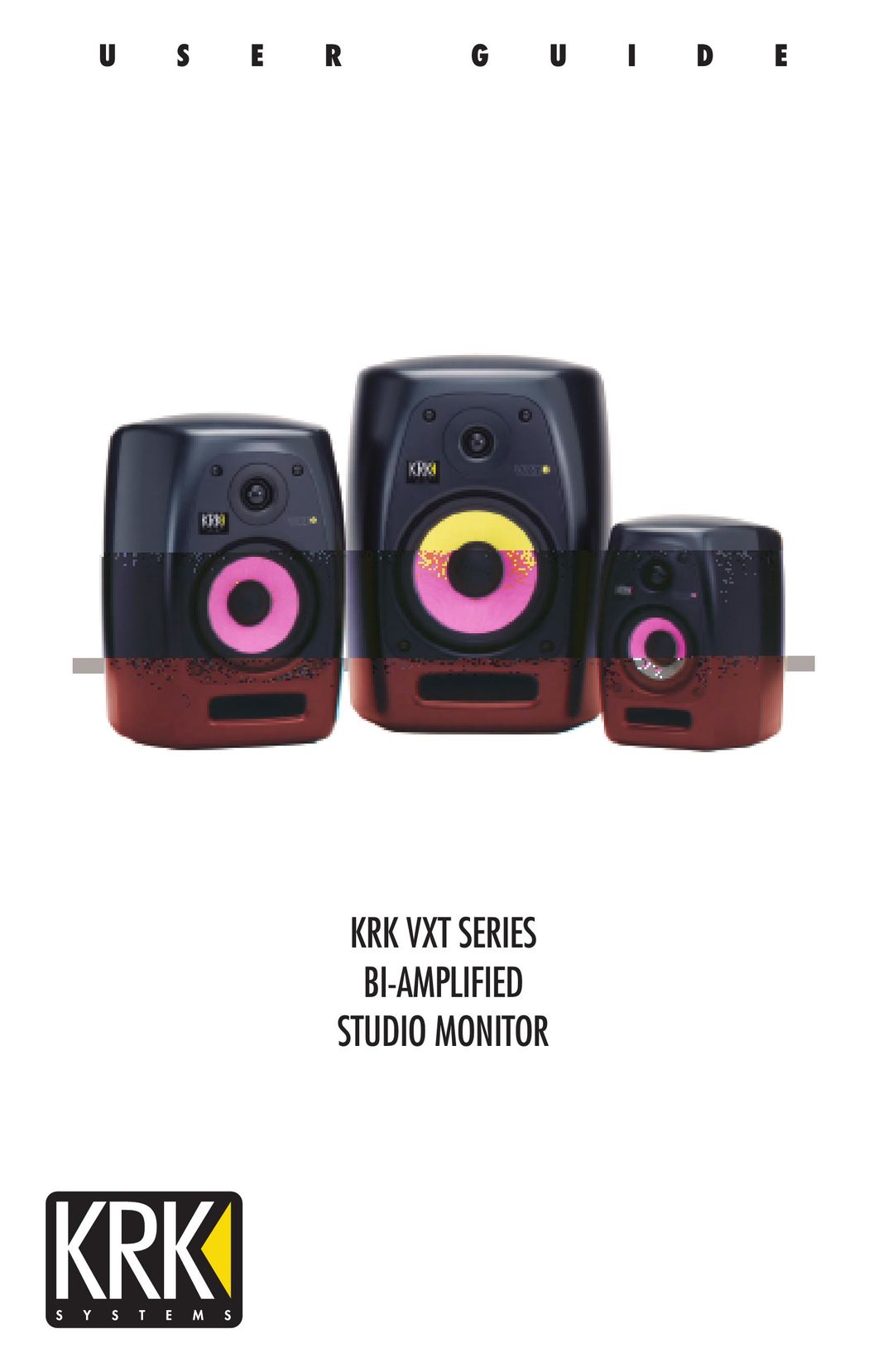 KRK VXT Series Speaker System User Manual