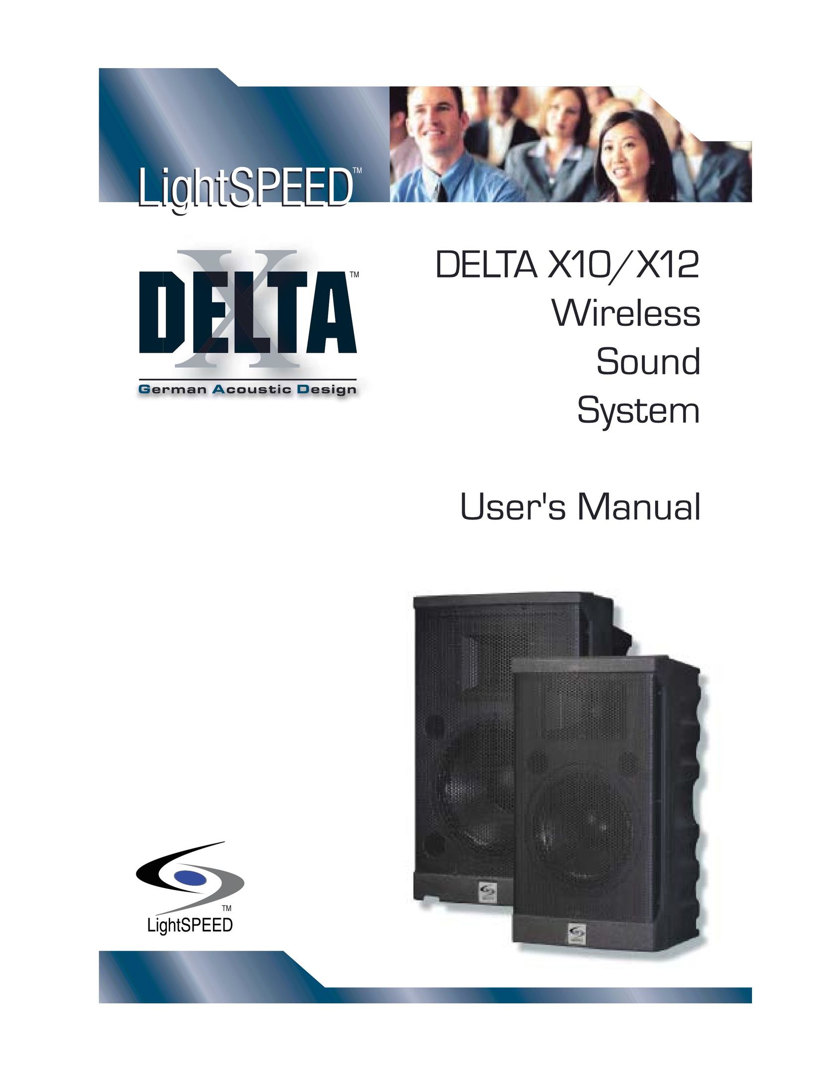 LightSpeed Technologies Delta X10 Speaker System User Manual