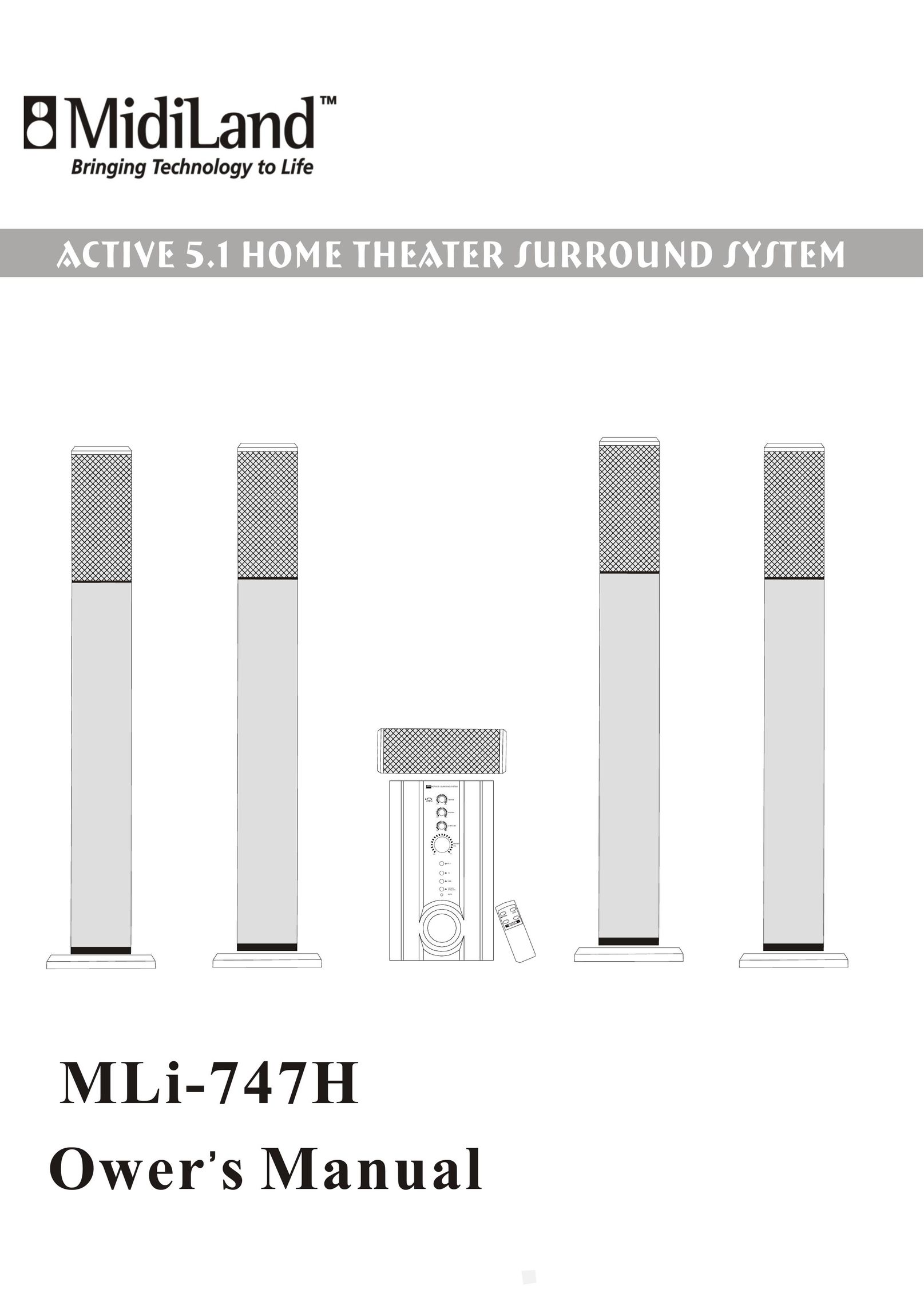 MidiLand 747H Speaker System User Manual