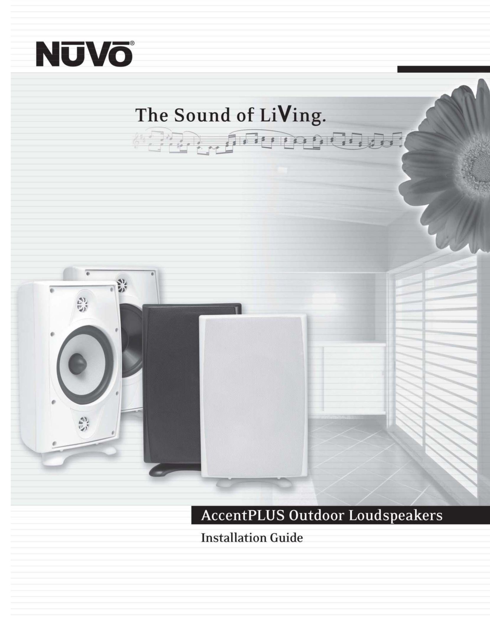 Nuvo NV-AP16OW Speaker System User Manual