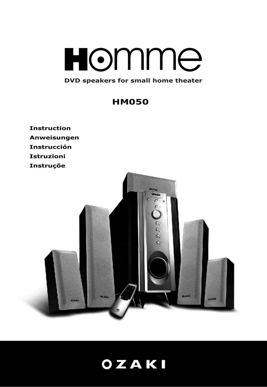 Ozaki Worldwide HM050 Speaker System User Manual