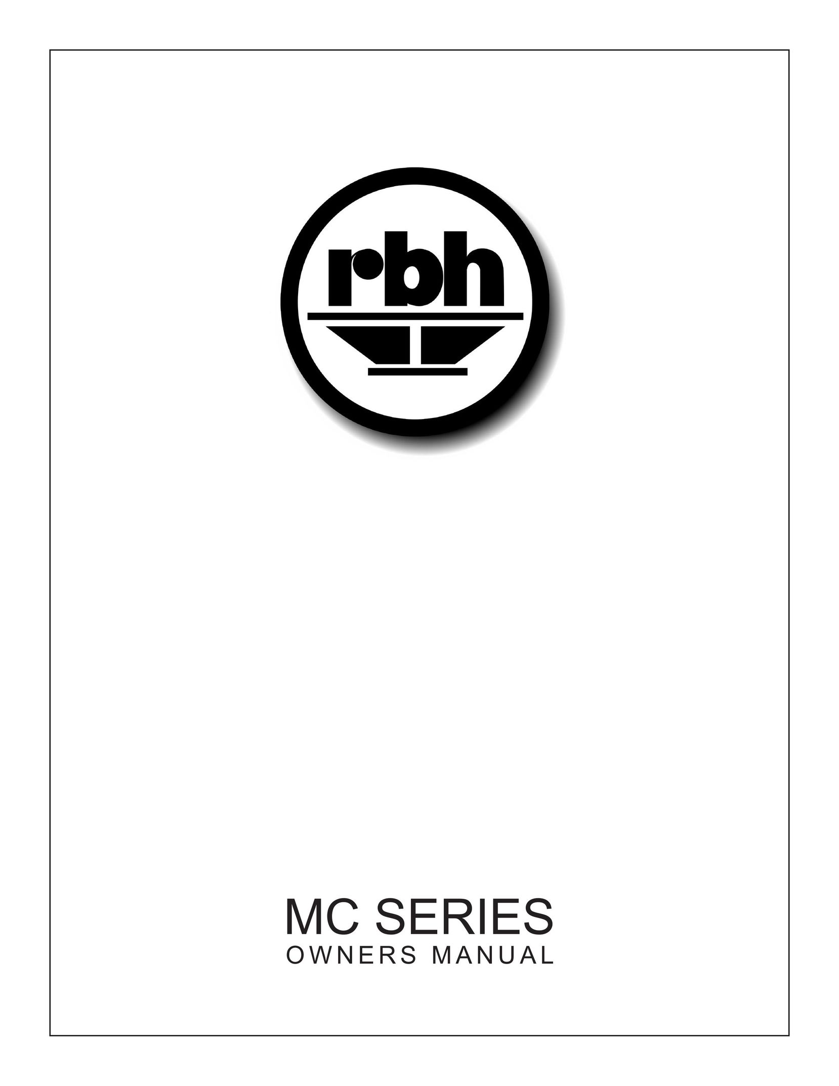 RBH Sound MC Speaker System User Manual