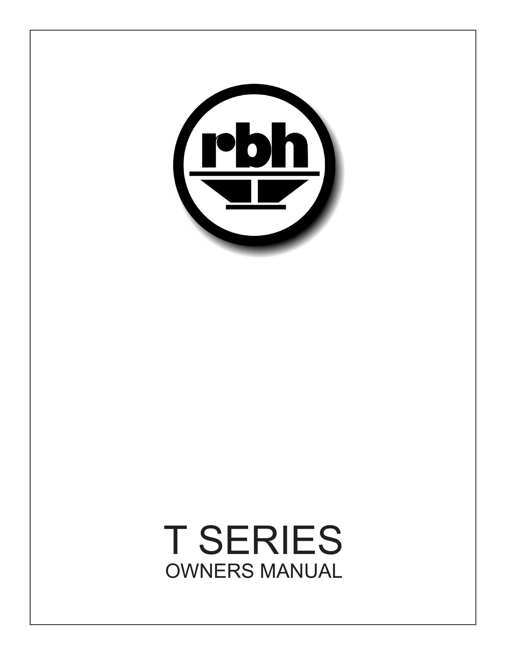 RBH Sound T Series Speaker System User Manual