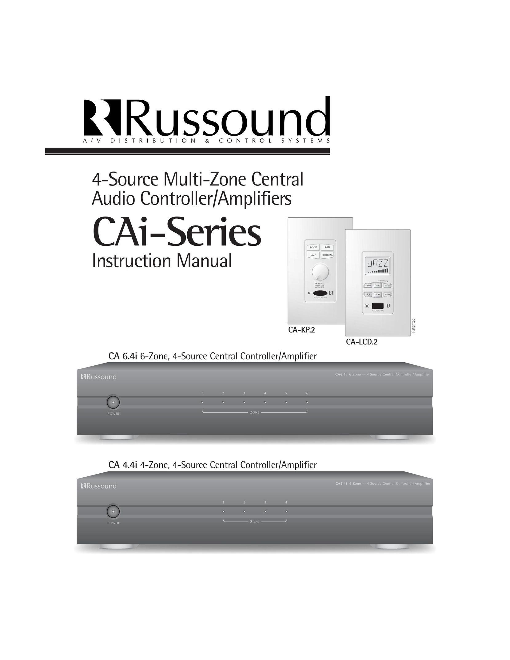 Russound CA-LCD.2 Speaker System User Manual