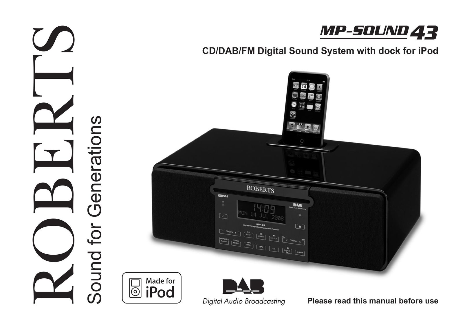 Samsung MP-43 Speaker System User Manual