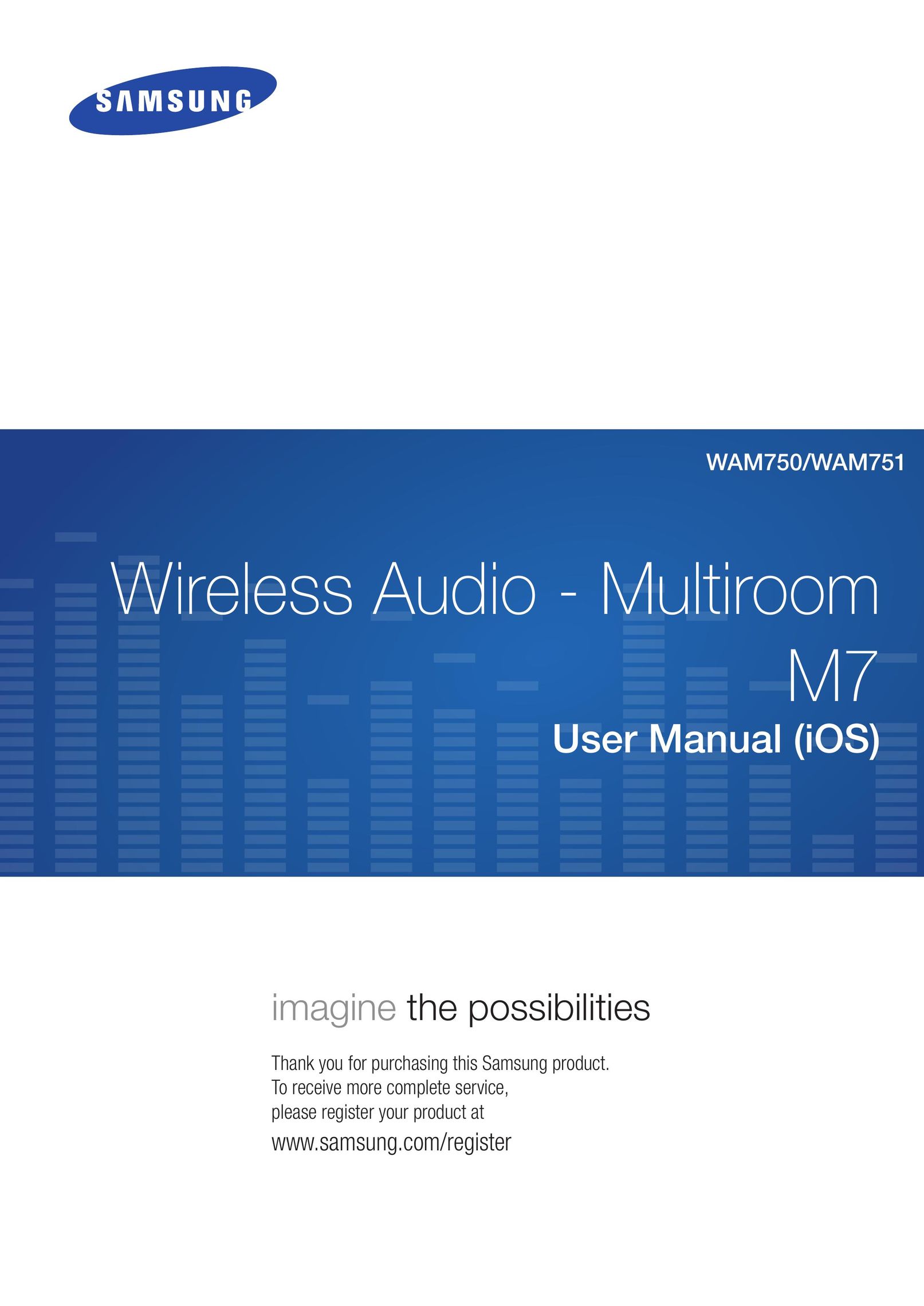 Samsung WAM750 Speaker System User Manual