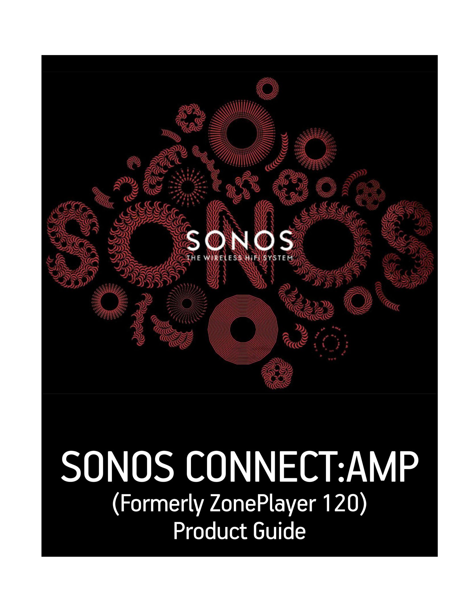 Sonos CONNECTAMP Speaker System User Manual