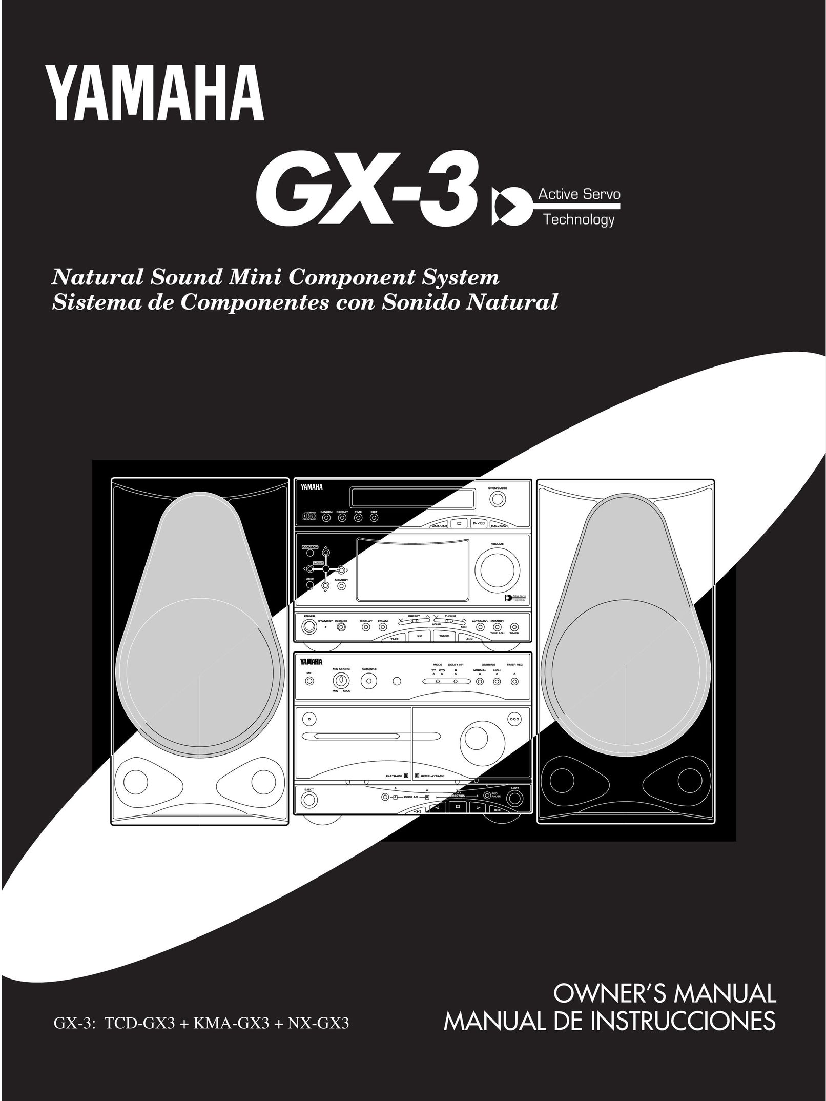Yamaha GX-3 Speaker System User Manual