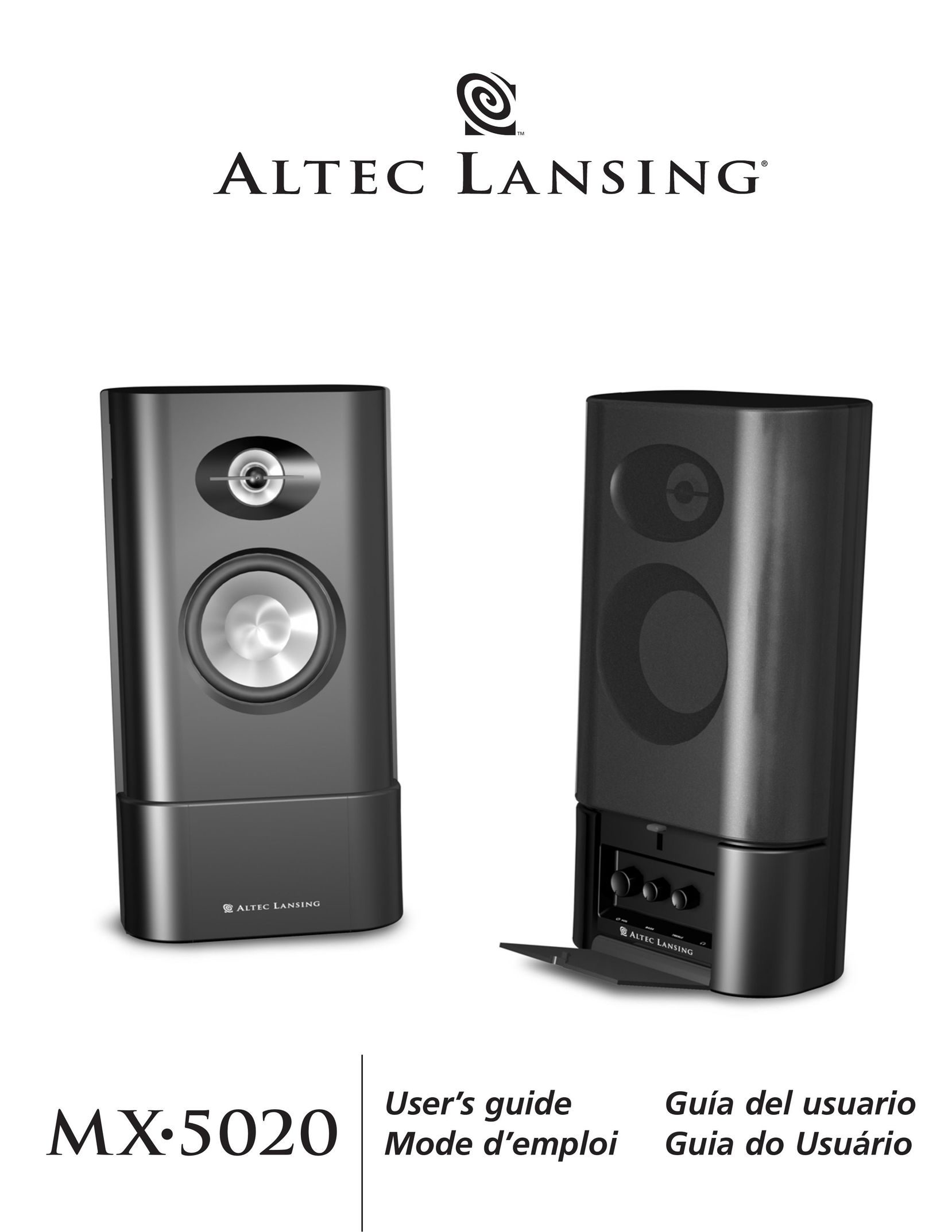 Altec Lansing MX5020 Stereo Amplifier User Manual