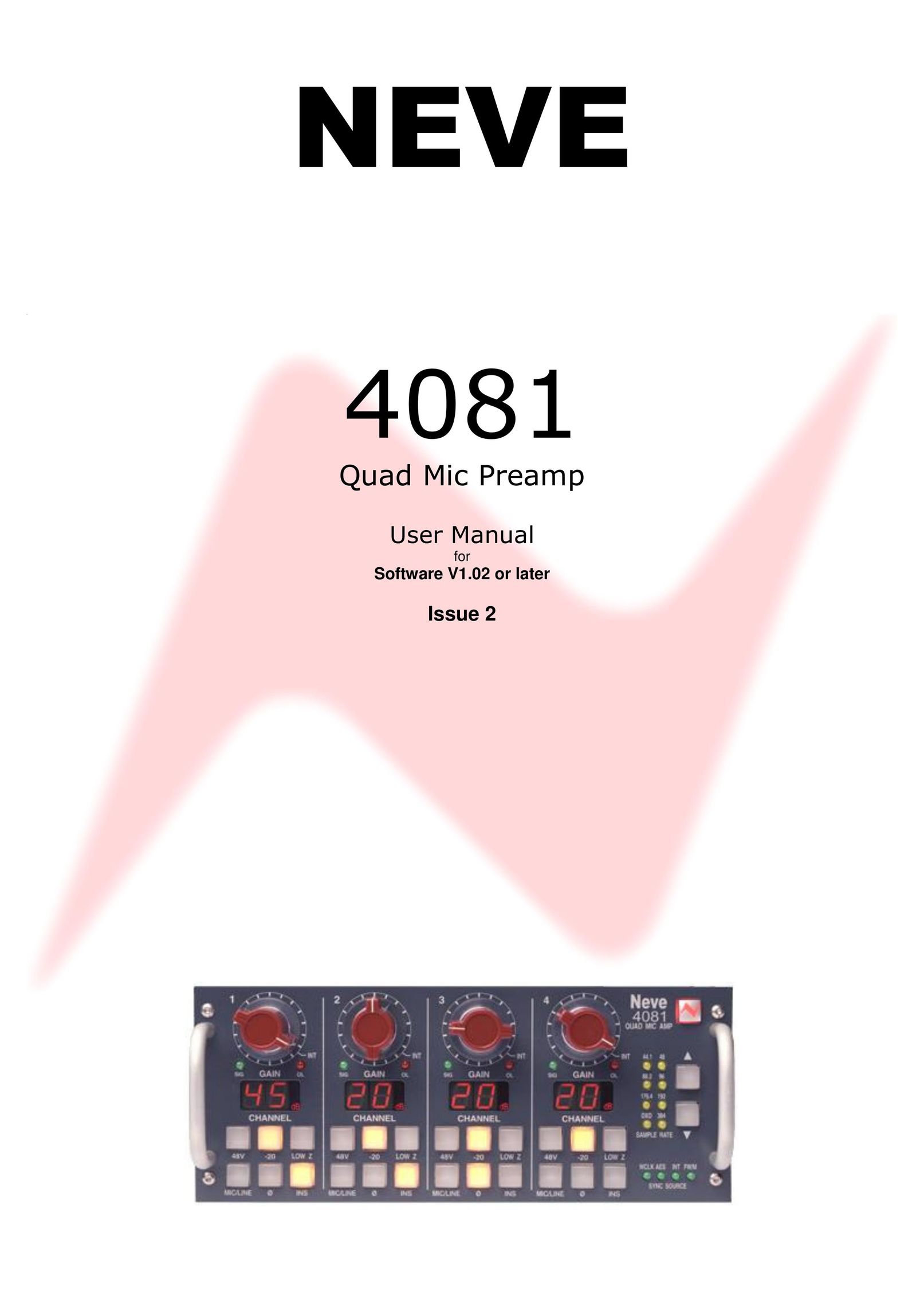 AMS 4081 Stereo Amplifier User Manual
