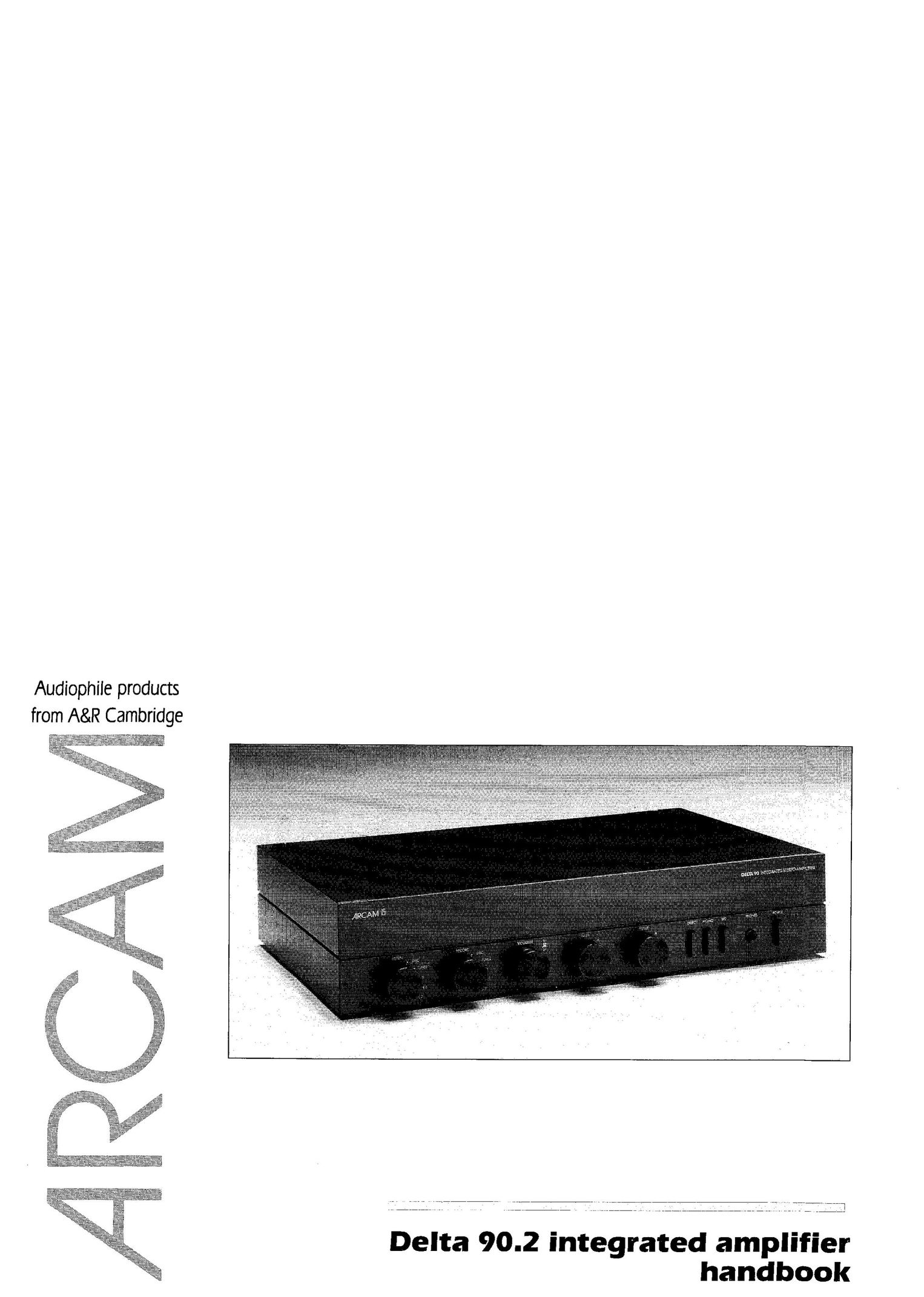 Arcam Delta 90.2 Stereo Amplifier User Manual