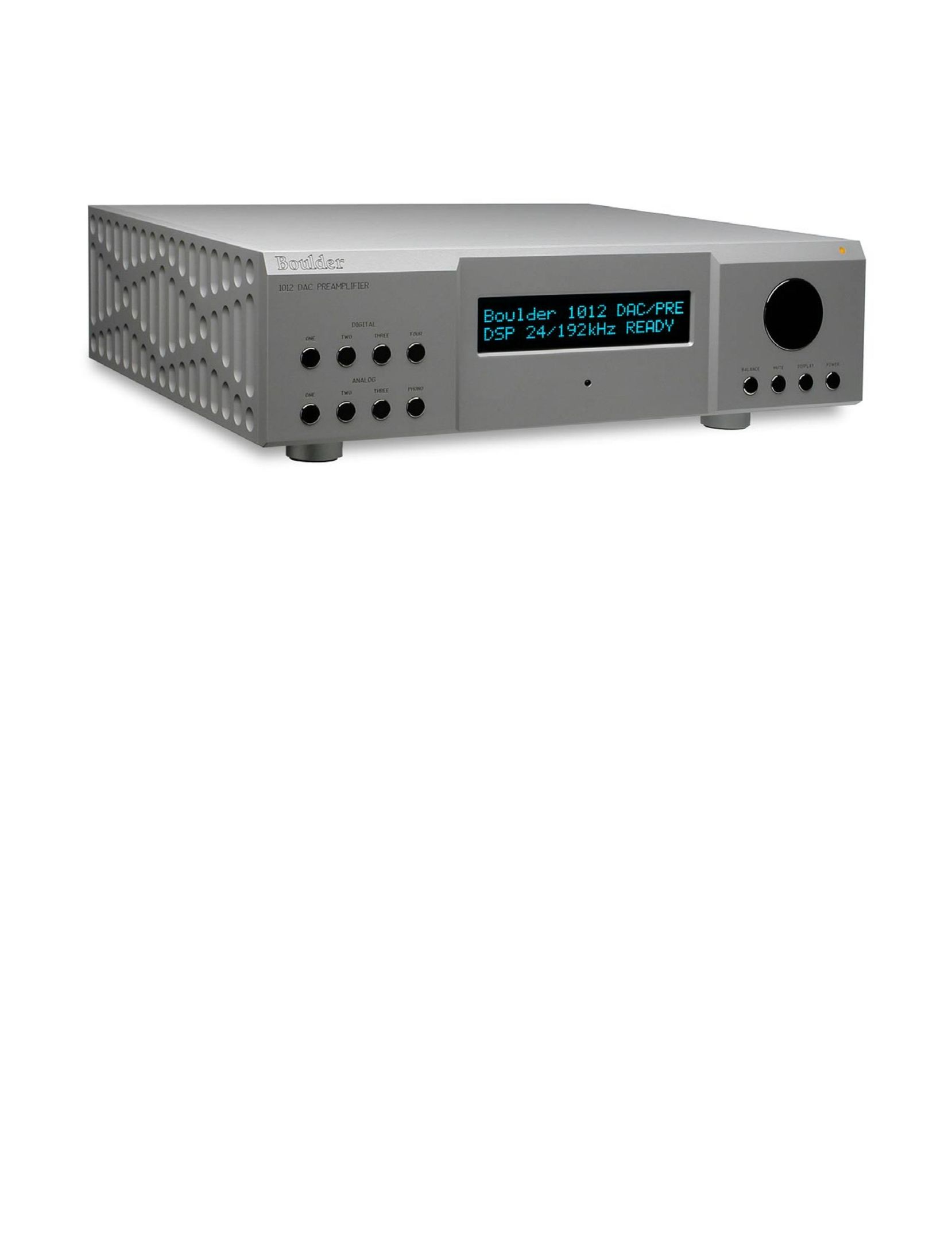 Boulder Amplifiers 1012 DAC Preamplifier Stereo Amplifier User Manual