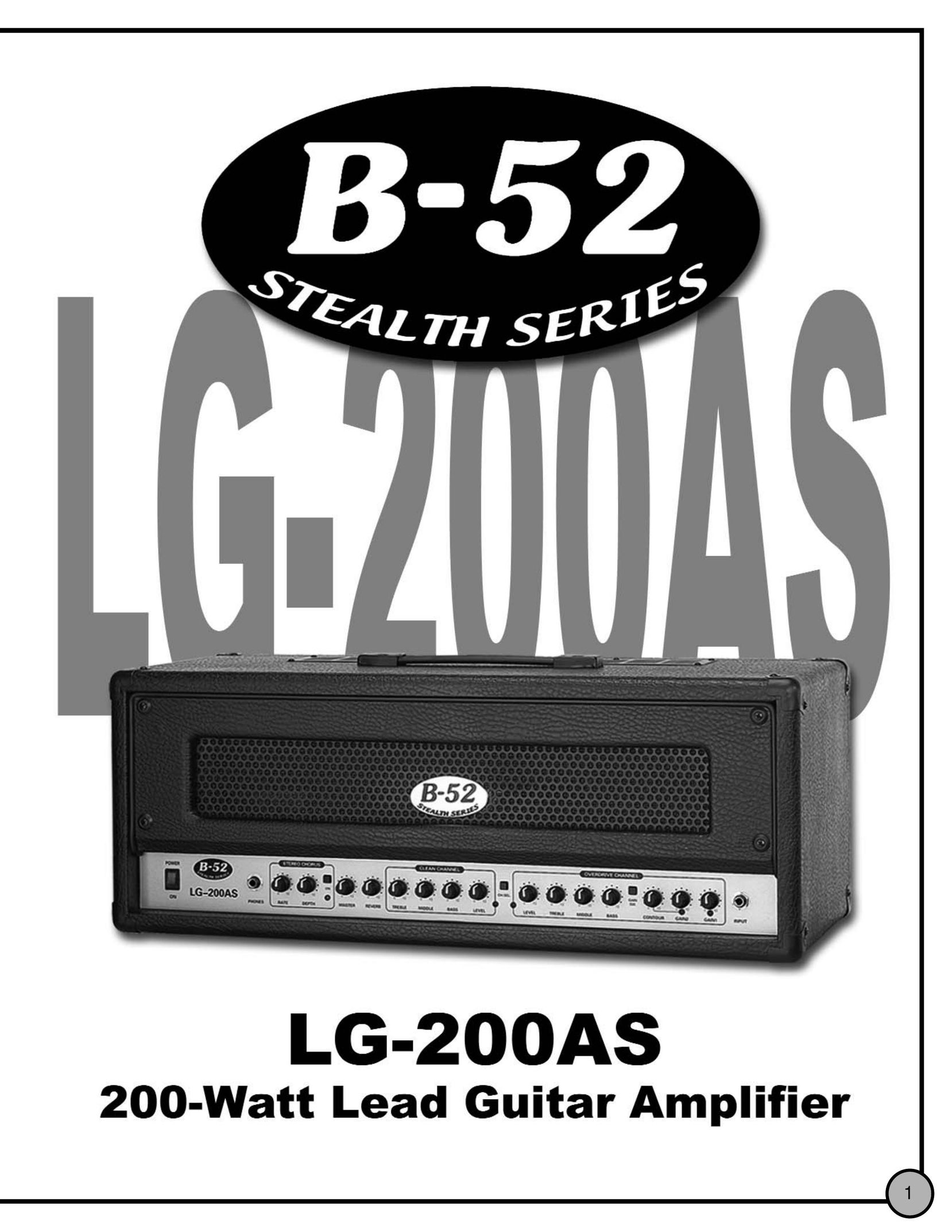 ETI Sound Systems, INC LG-200AS Stereo Amplifier User Manual