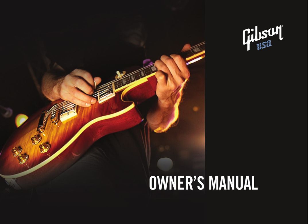 Gibson Guitars CS9 Stereo Amplifier User Manual