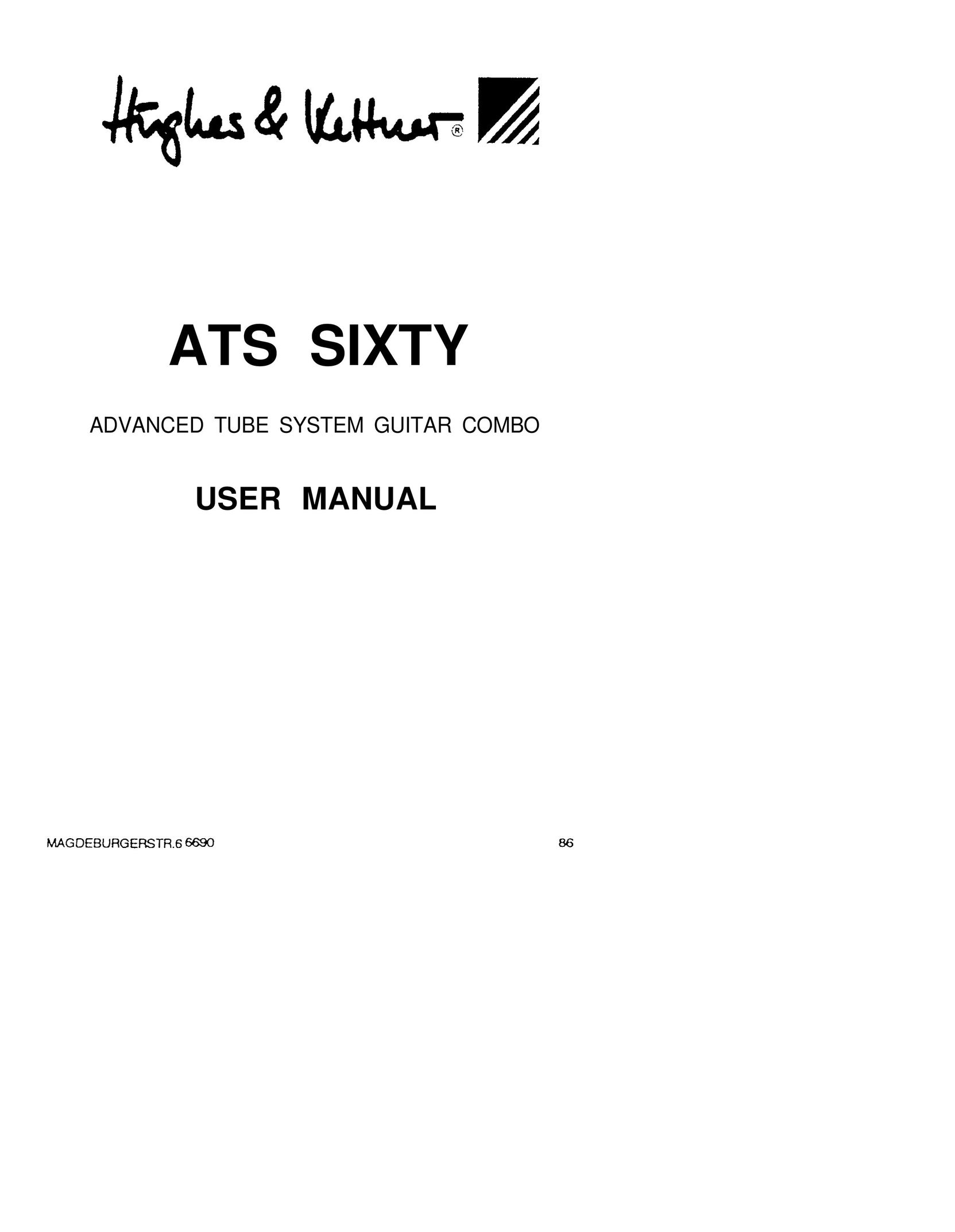 Hughes & Kettner ATS SIXTY Stereo Amplifier User Manual