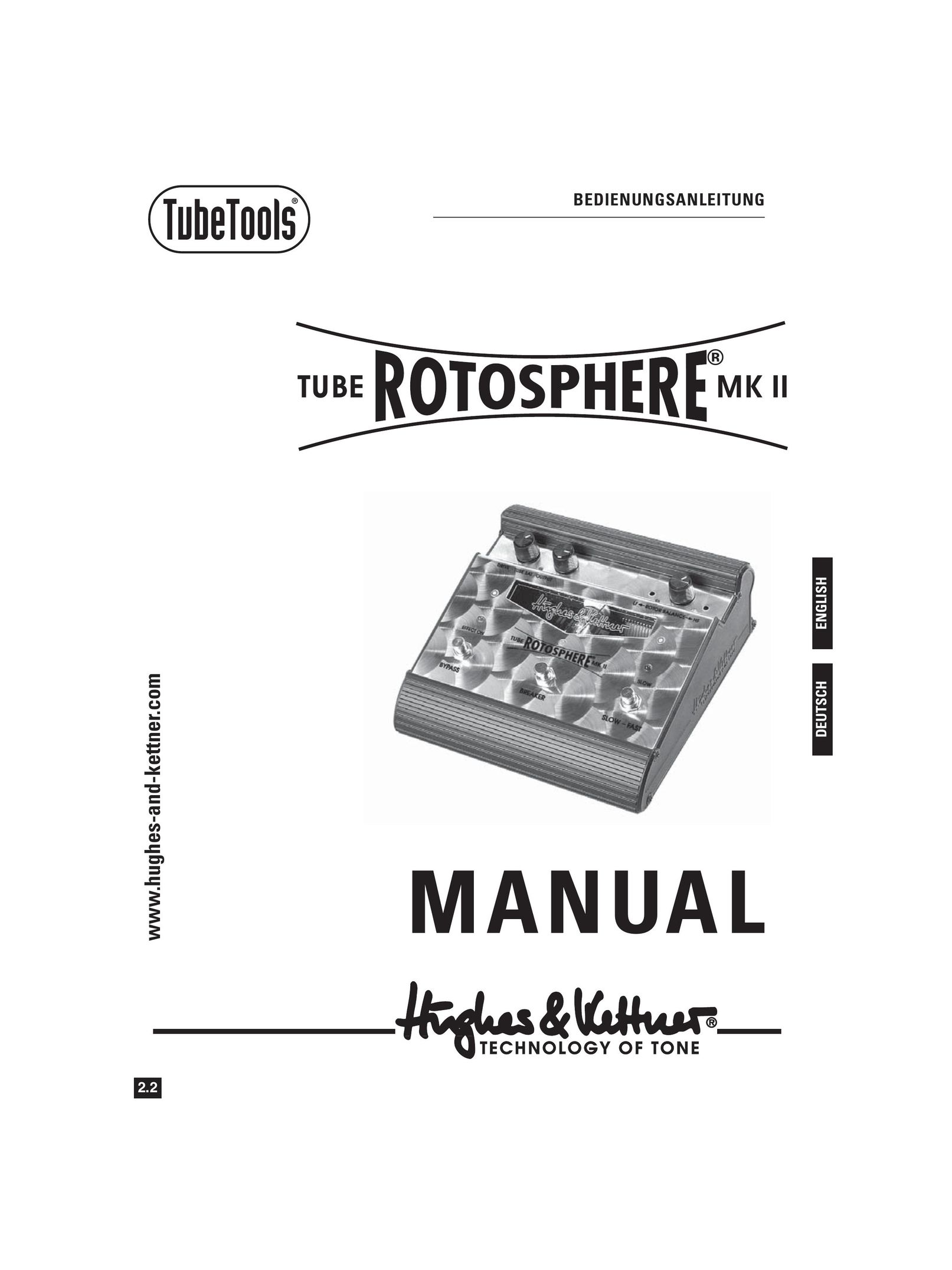 Hughes & Kettner Mark II 100W Head Stereo Amplifier User Manual