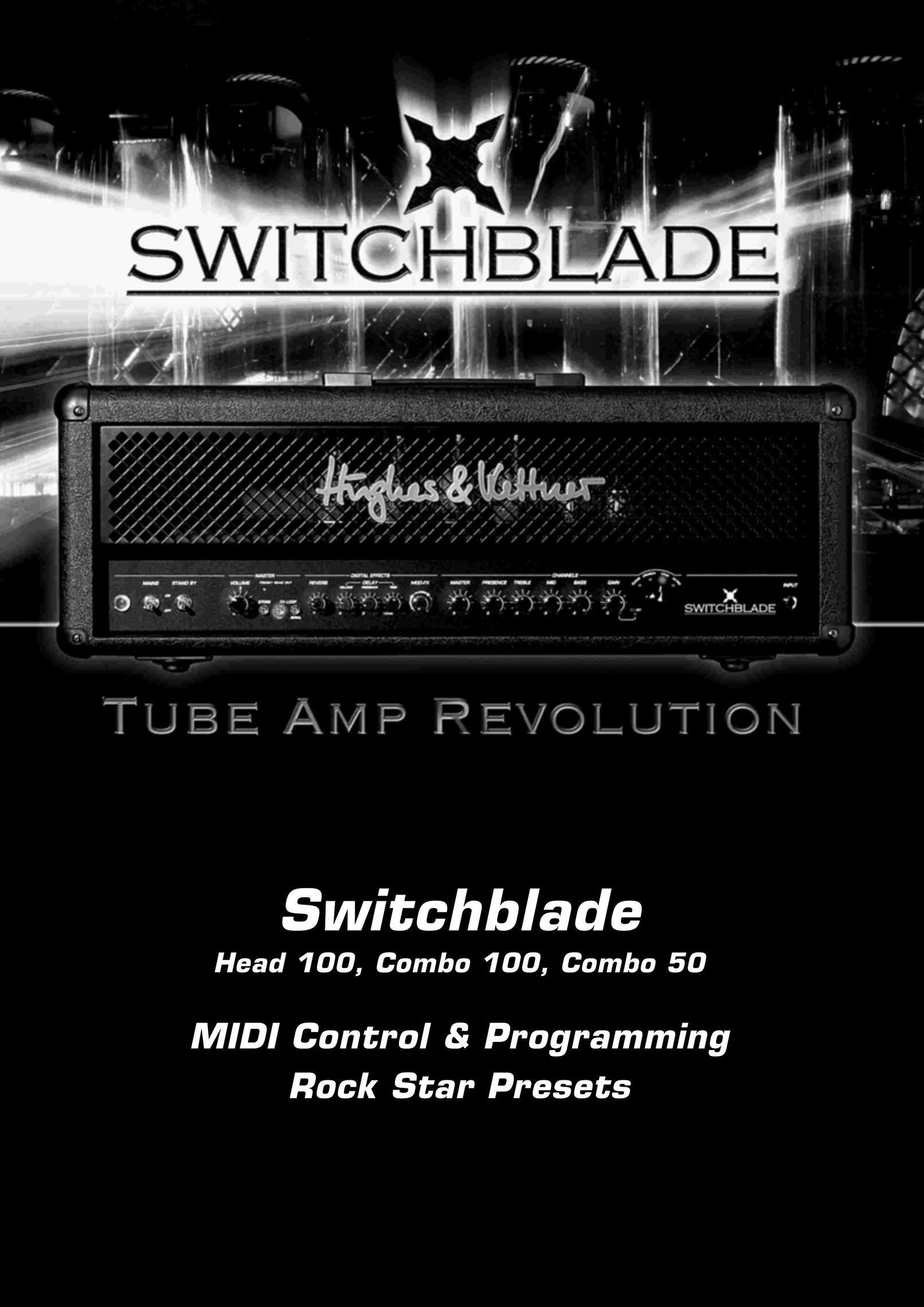 Hughes & Kettner Tube Amp Revolution Stereo Amplifier User Manual