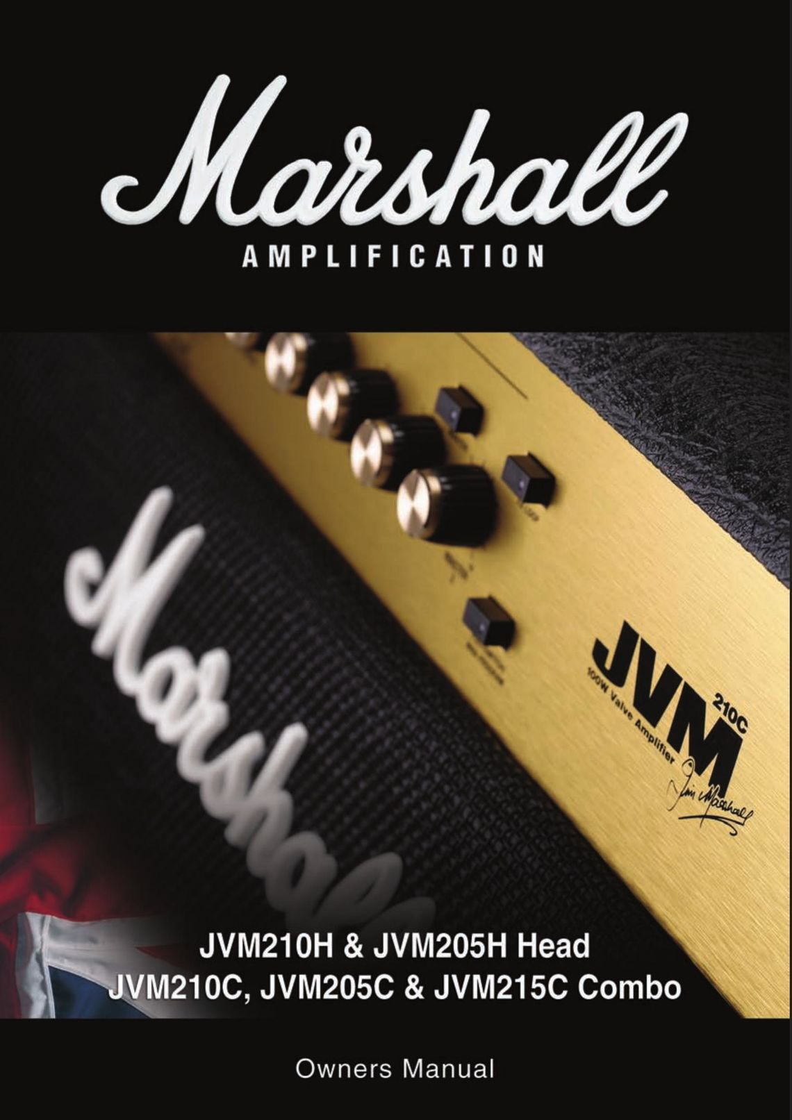 Marshall Amplification JVM 2 Stereo Amplifier User Manual