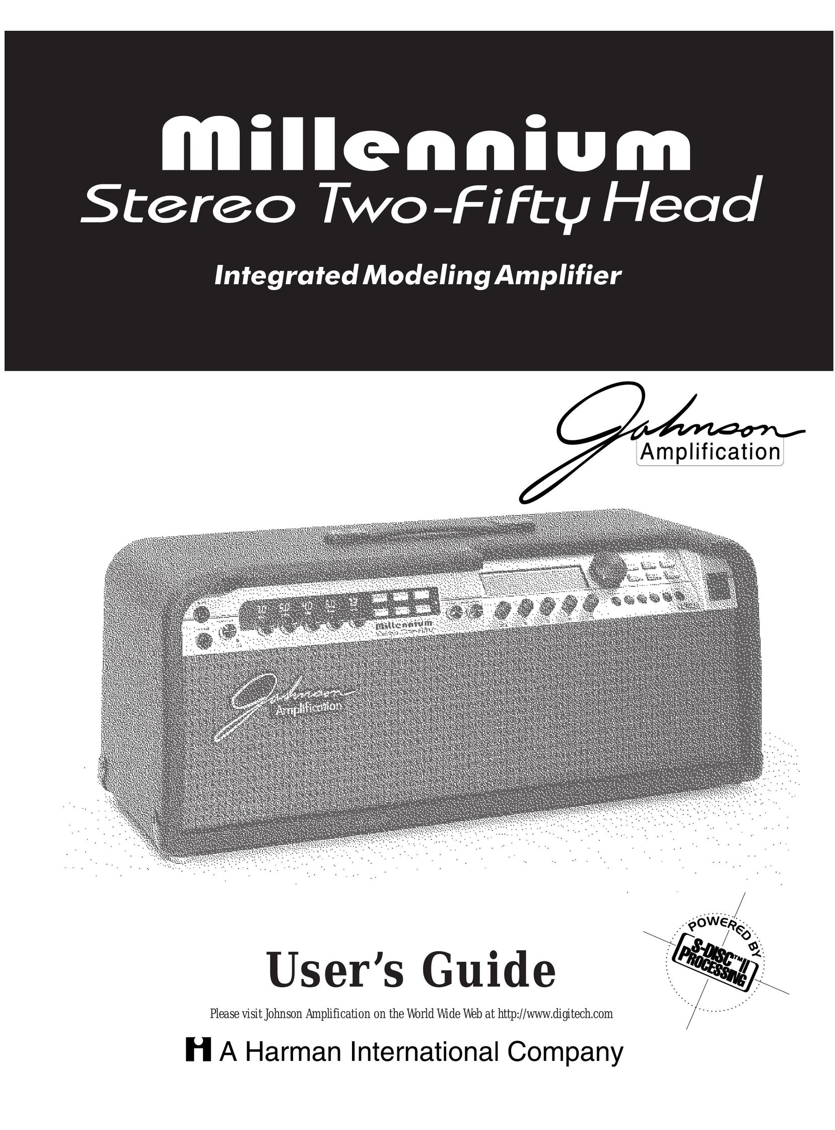 Millennium Enterprises Integrated Modeling Amplifier Stereo Amplifier User Manual
