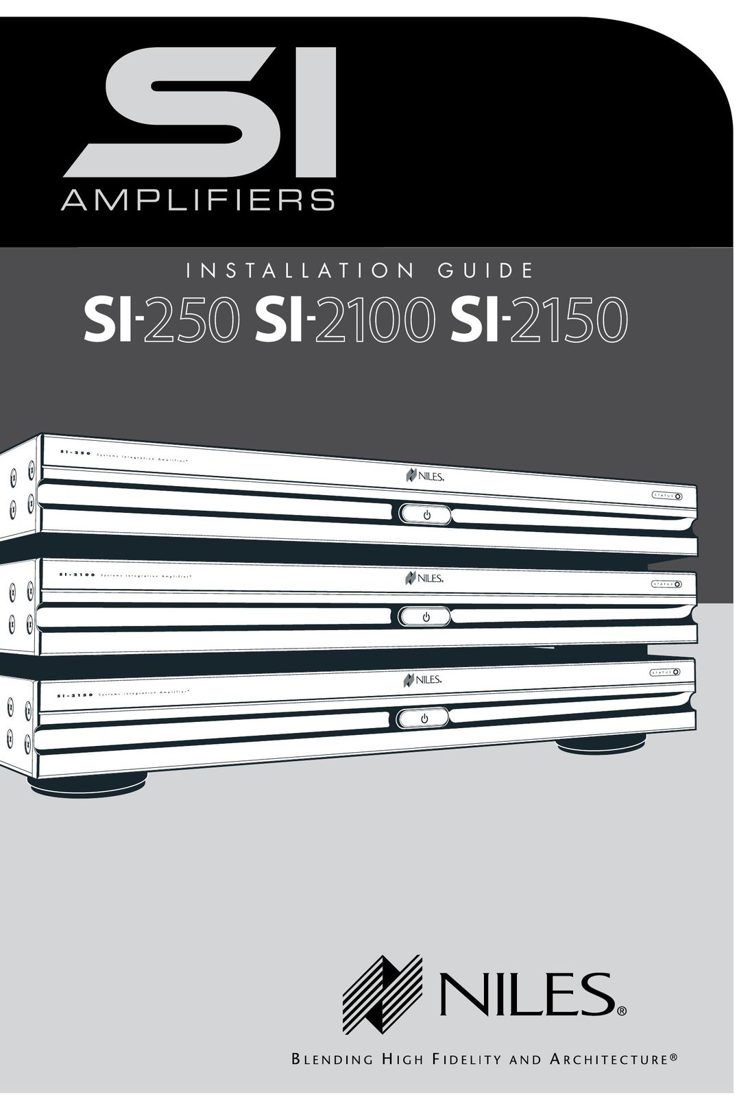 Niles Audio SI-2100 Stereo Amplifier User Manual