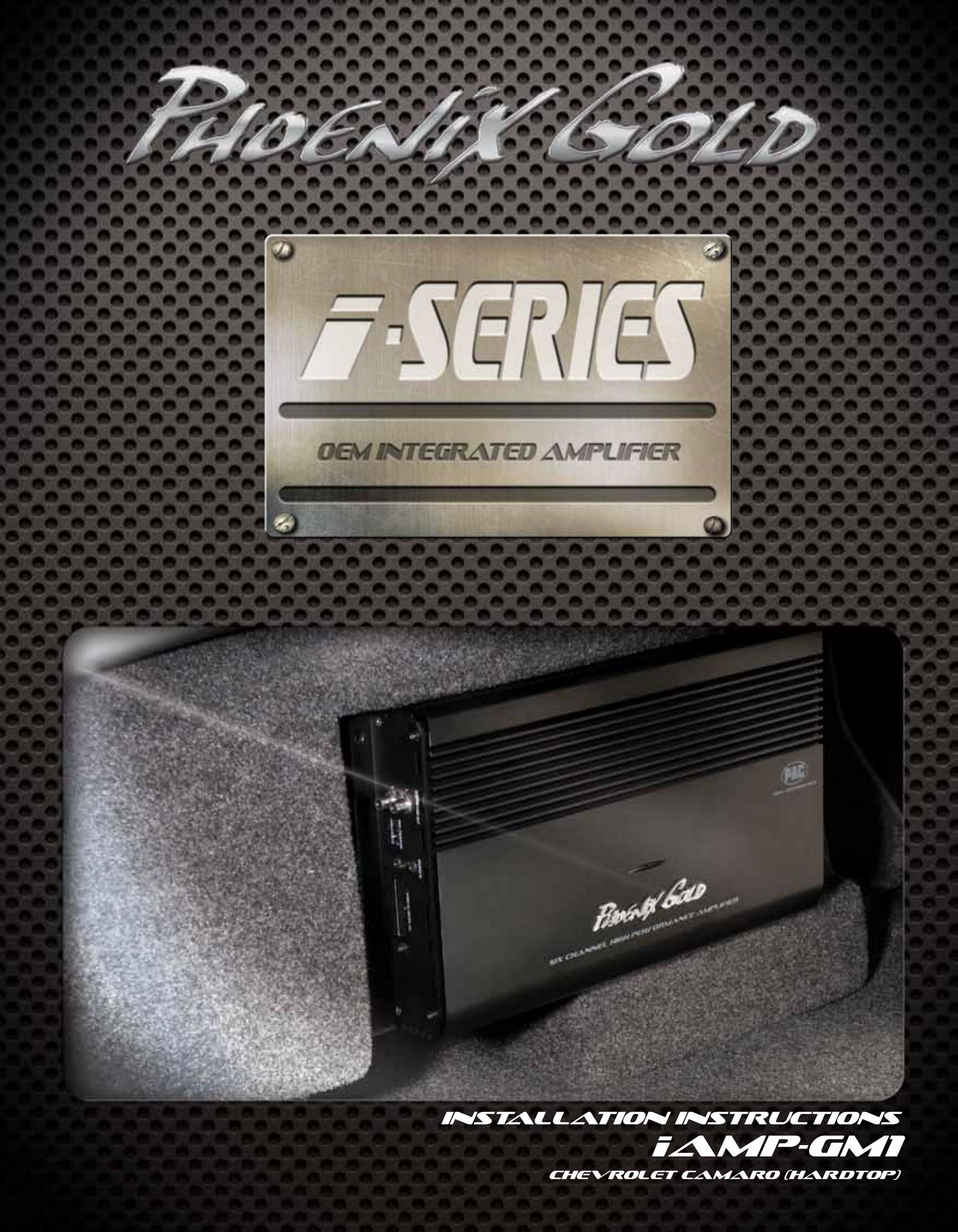 Phoenix Gold IAMP-GM1 Stereo Amplifier User Manual
