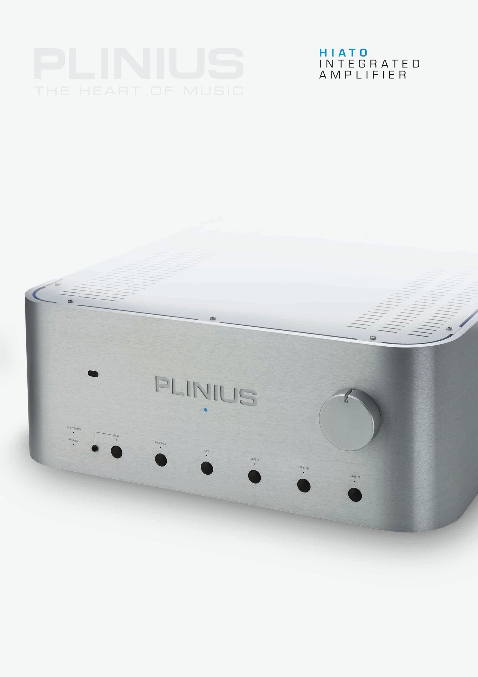 Plinius Audio Hiato Stereo Amplifier User Manual