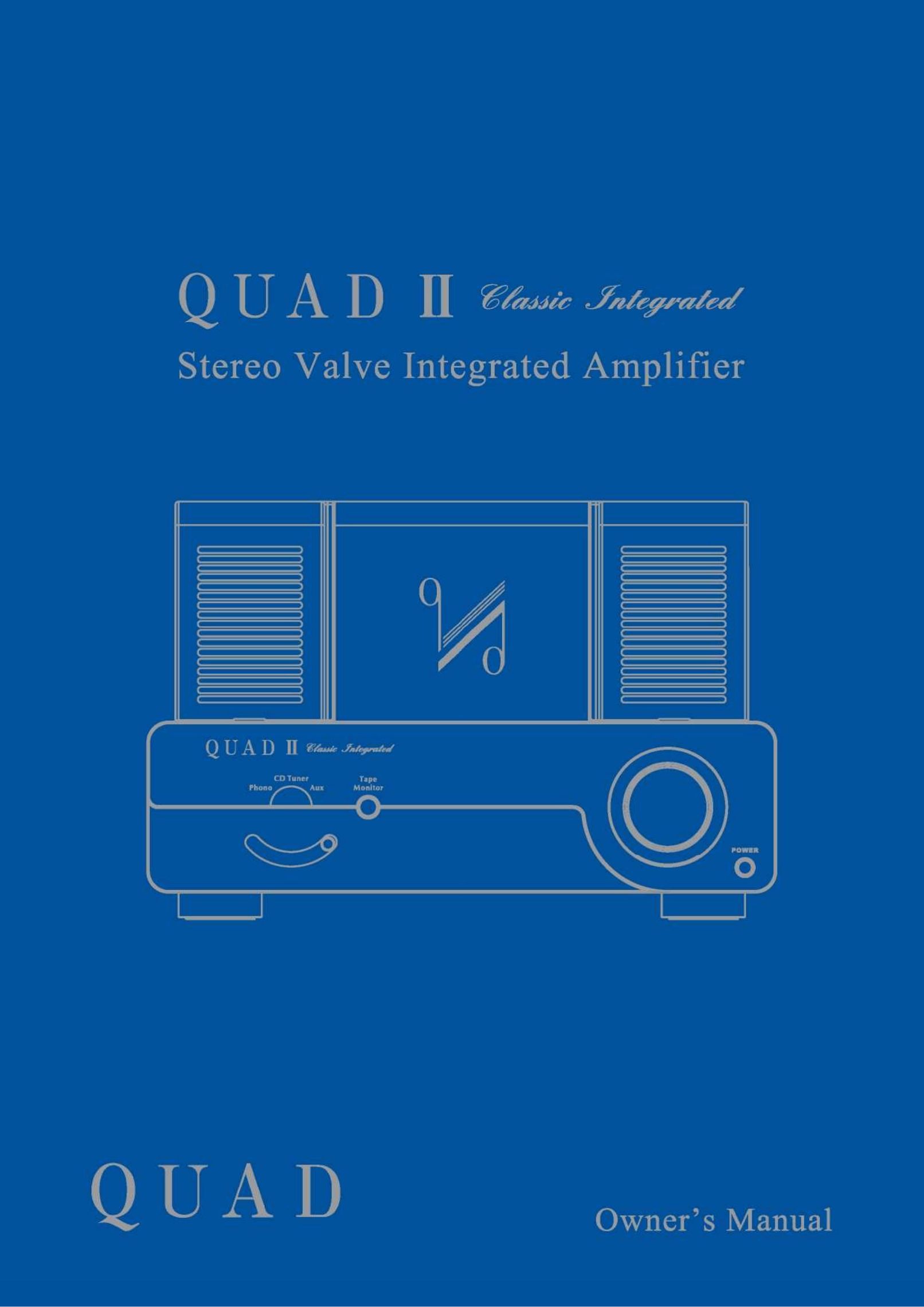 QUAD QUAD 2 Stereo Amplifier User Manual