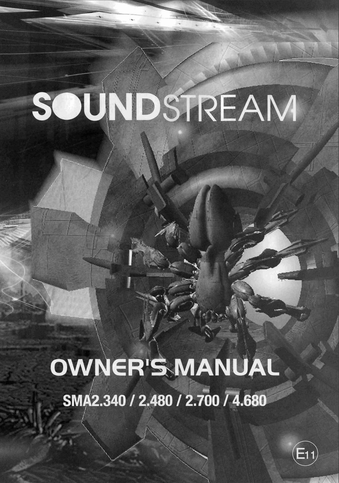 Soundstream Technologies SMA4.680 Stereo Amplifier User Manual