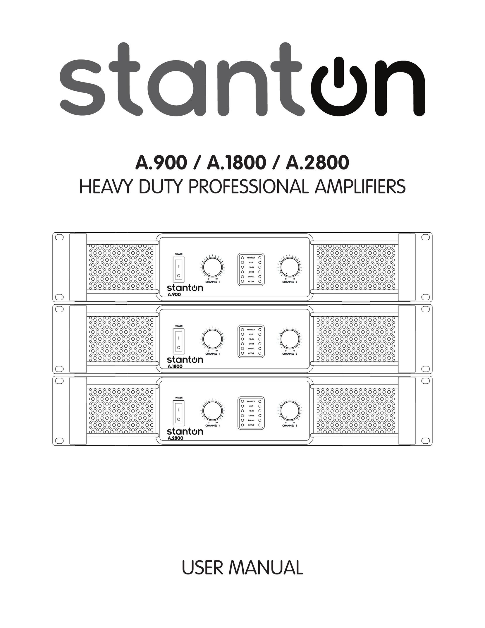 Stanton A.2800 Stereo Amplifier User Manual
