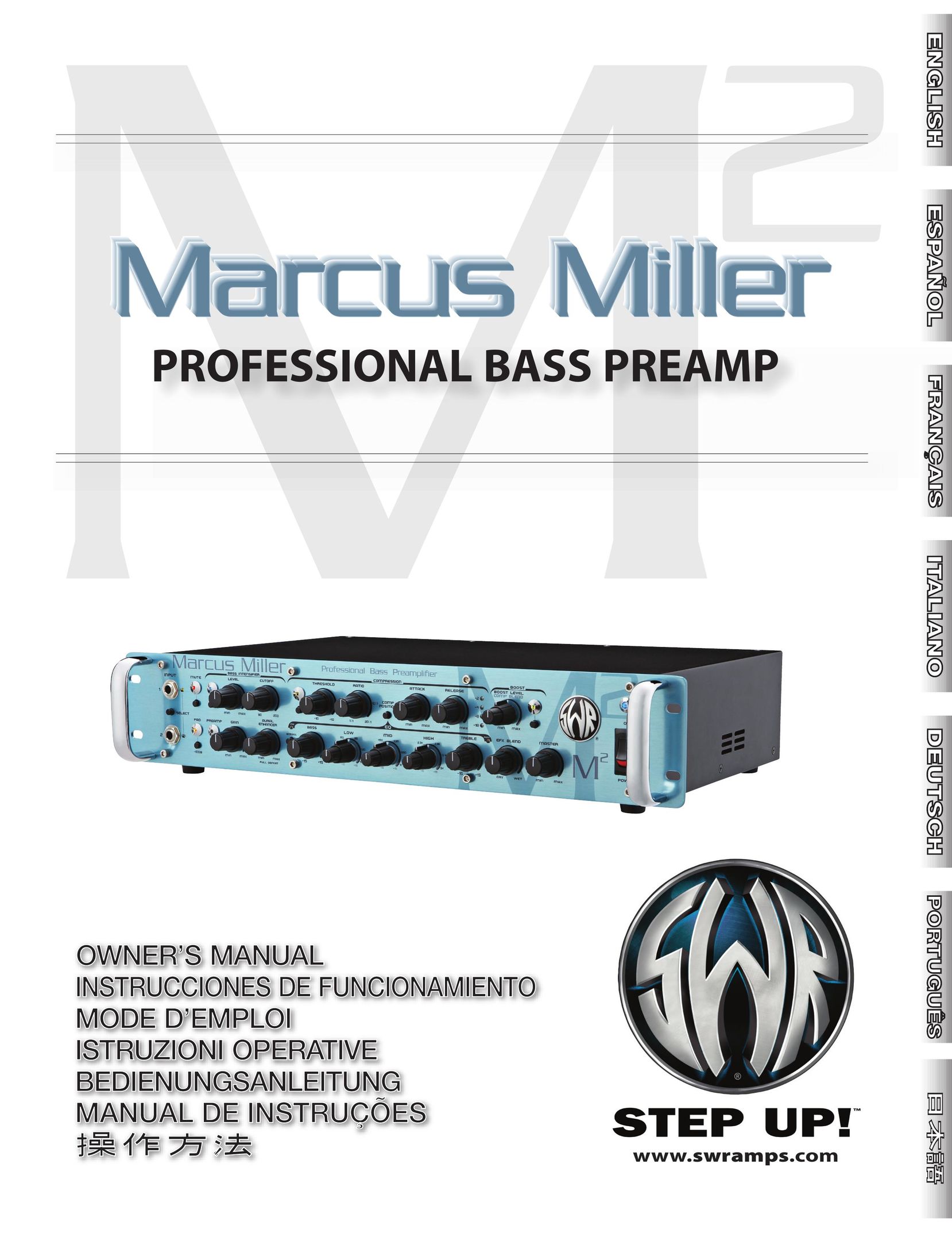 SWR Sound Marcus Miller Stereo Amplifier User Manual