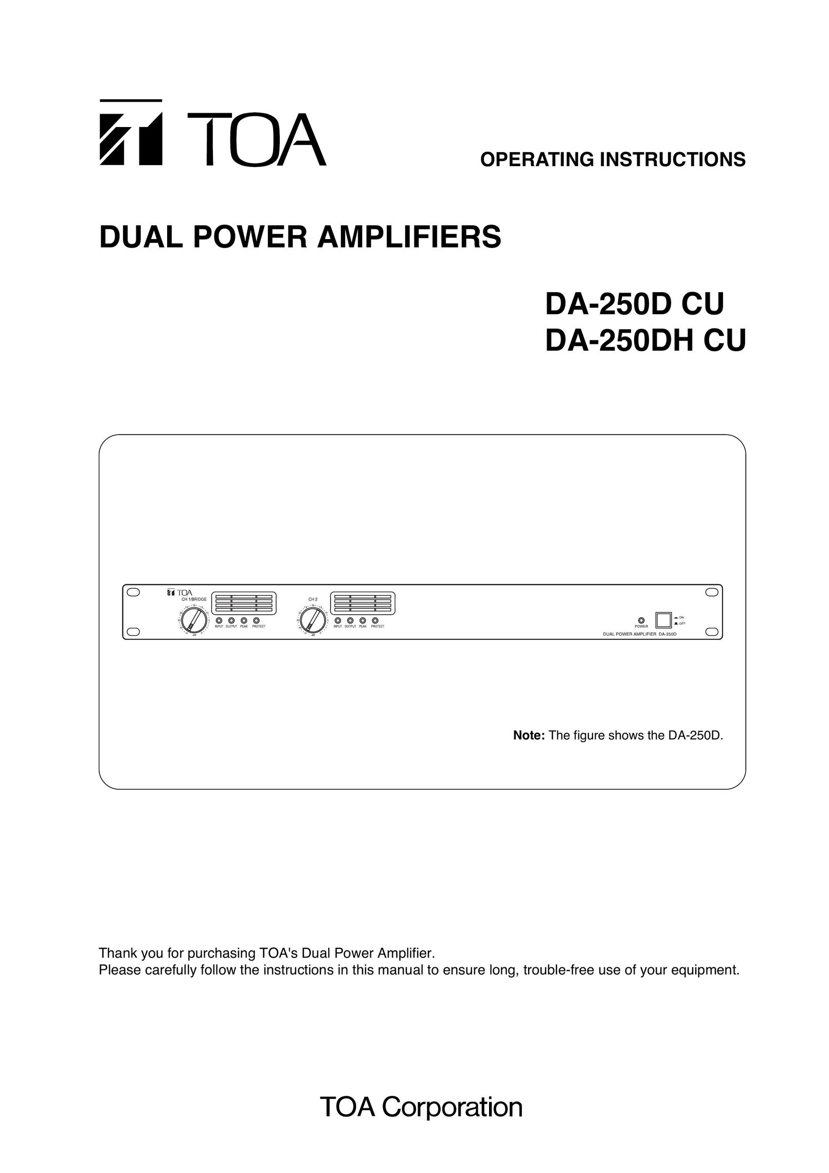 Vector DA-250DH CU Stereo Amplifier User Manual