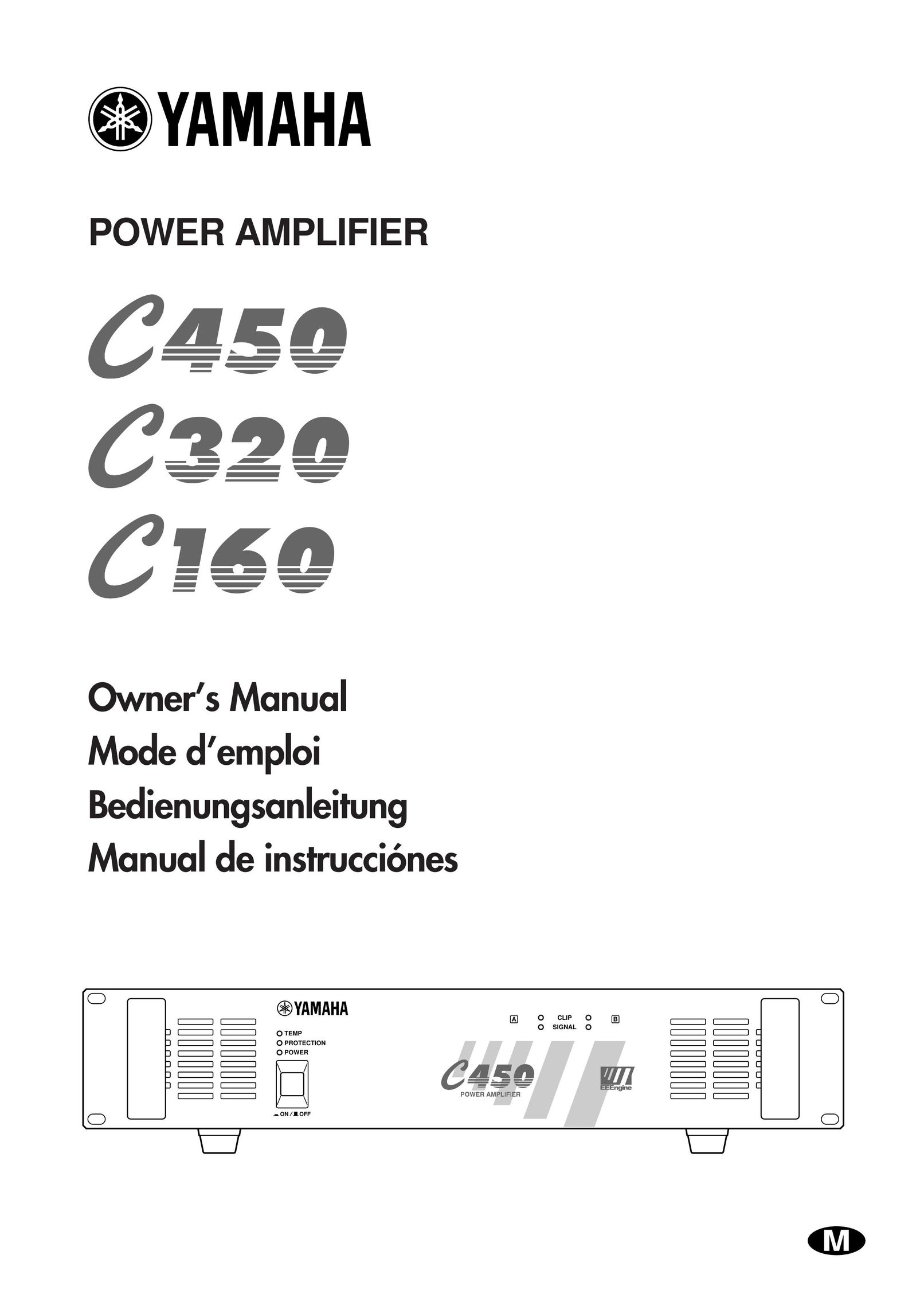 Yamaha C 450 Stereo Amplifier User Manual