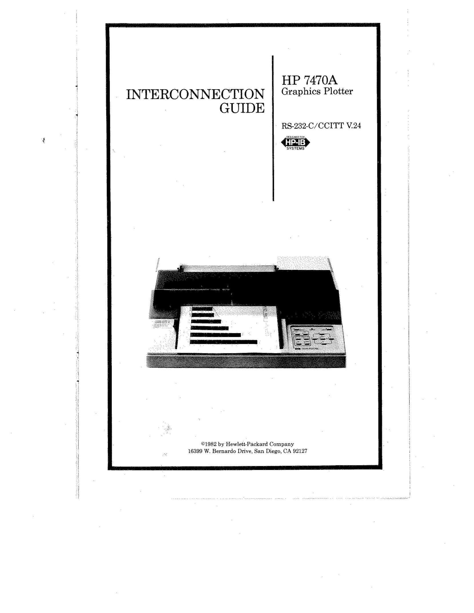 HP (Hewlett-Packard) HP 7470A Stereo Equalizer User Manual