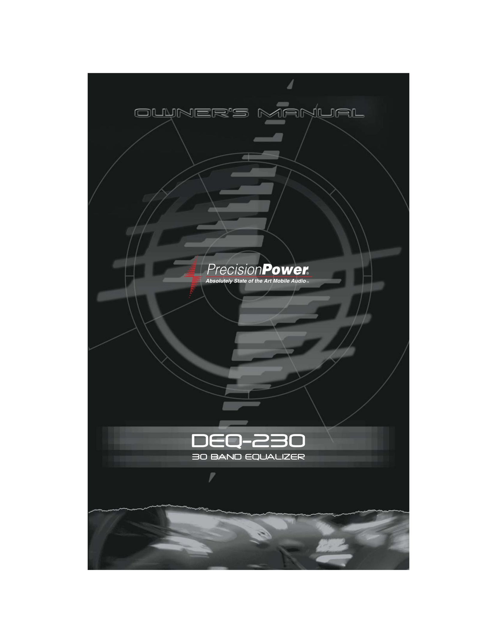 Precision Power DEQ-230 Stereo Equalizer User Manual