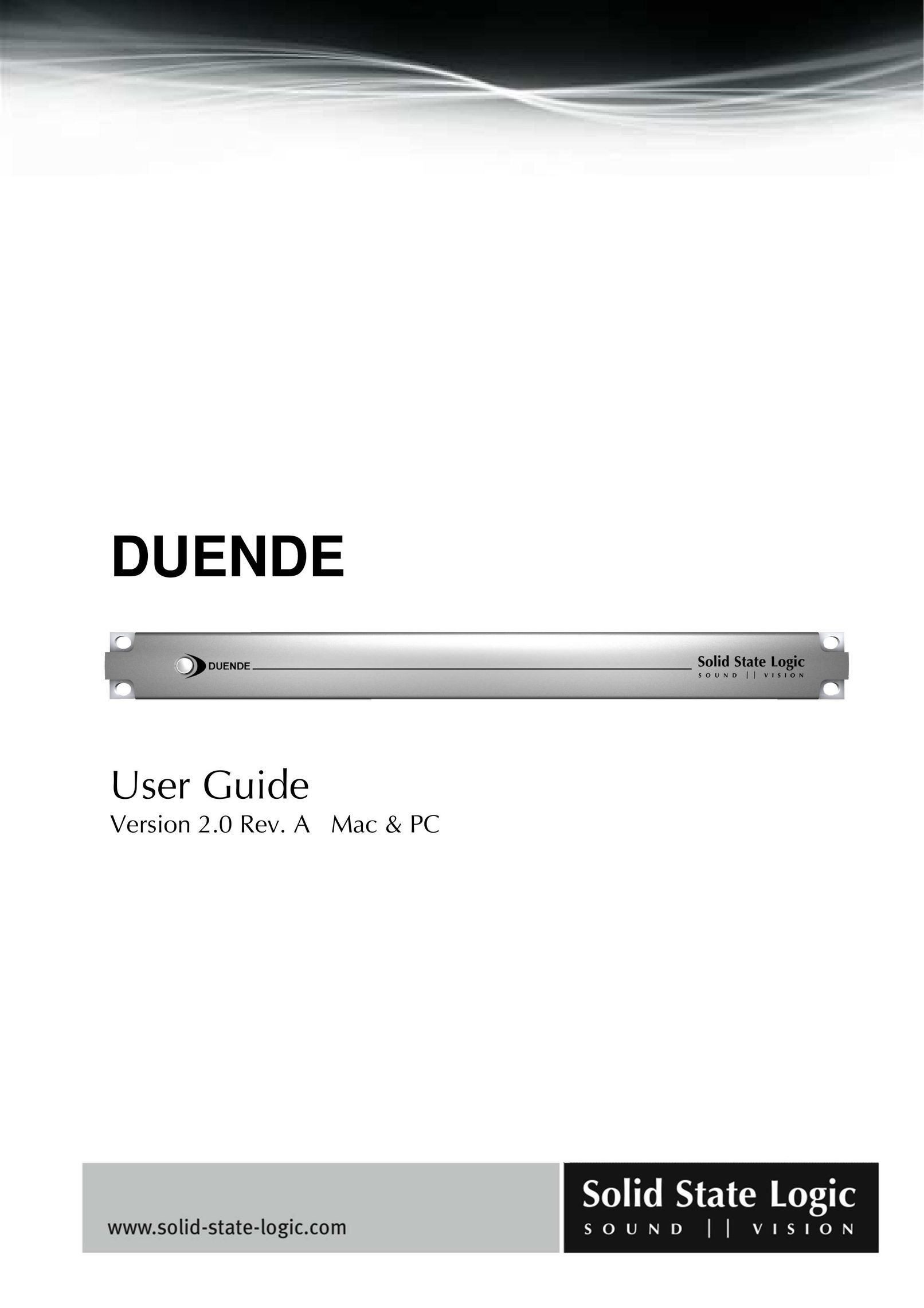 Solid State Logic DUENDE Stereo Equalizer User Manual