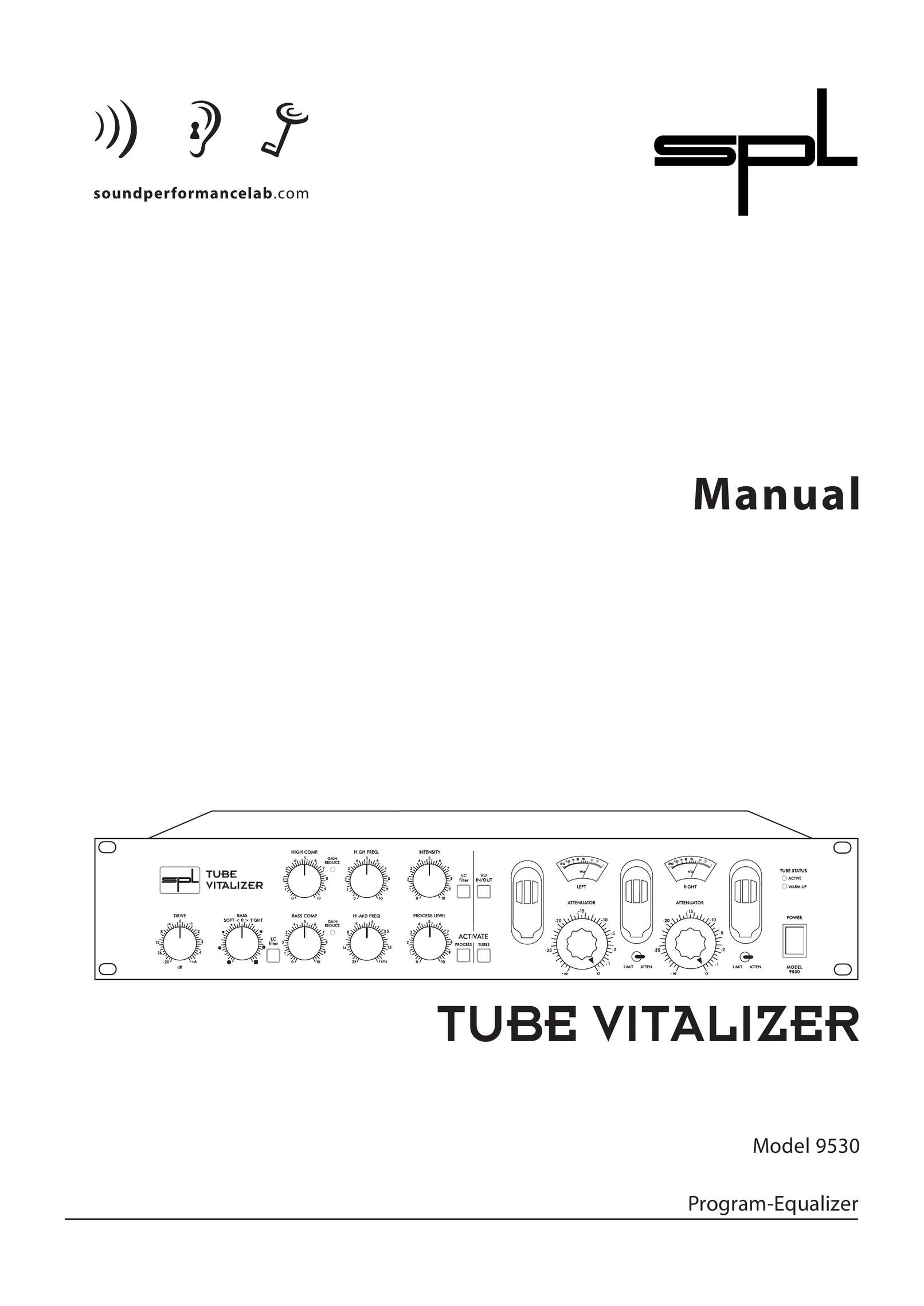 Sound Performance Lab 9530 Stereo Equalizer User Manual