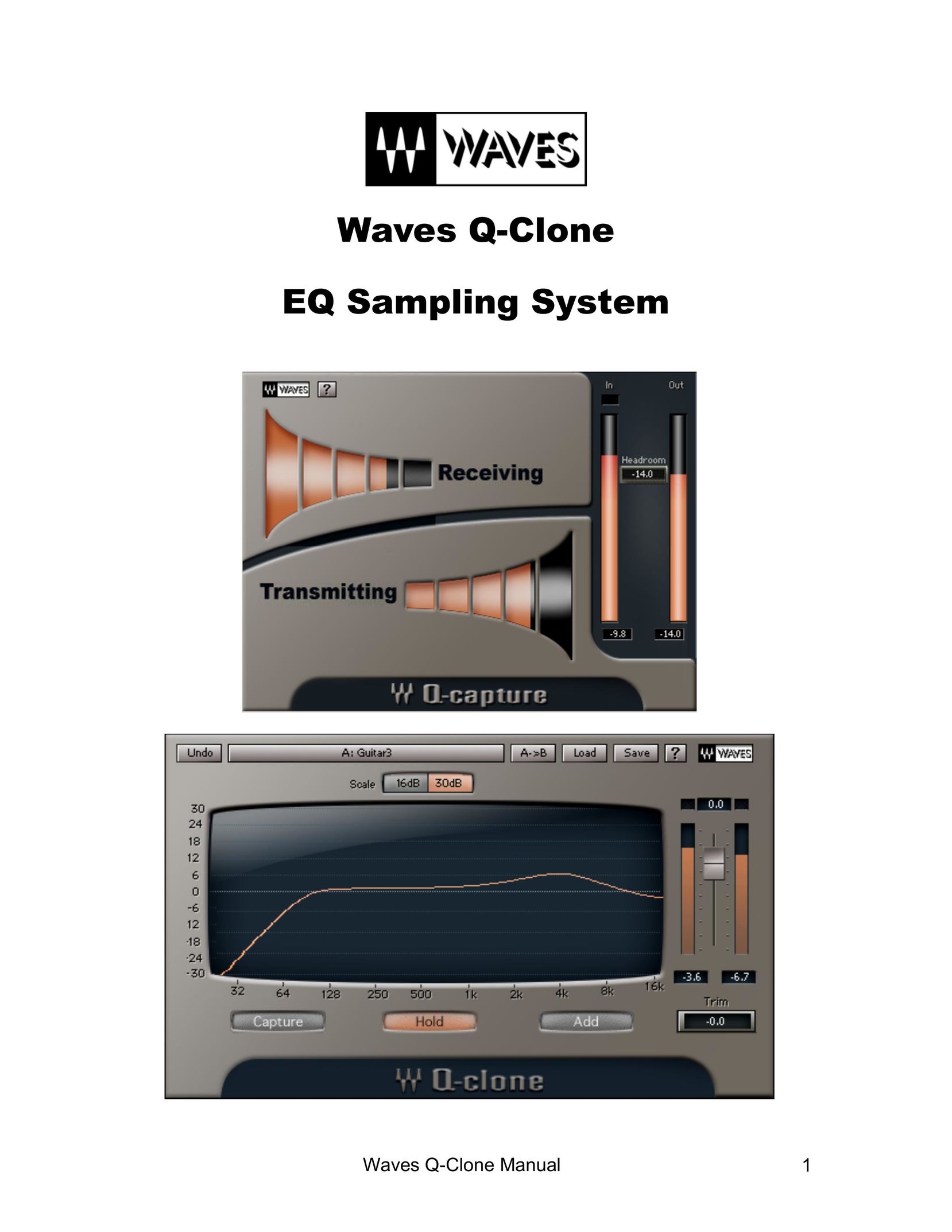 Waves Q-Clone Stereo Equalizer User Manual