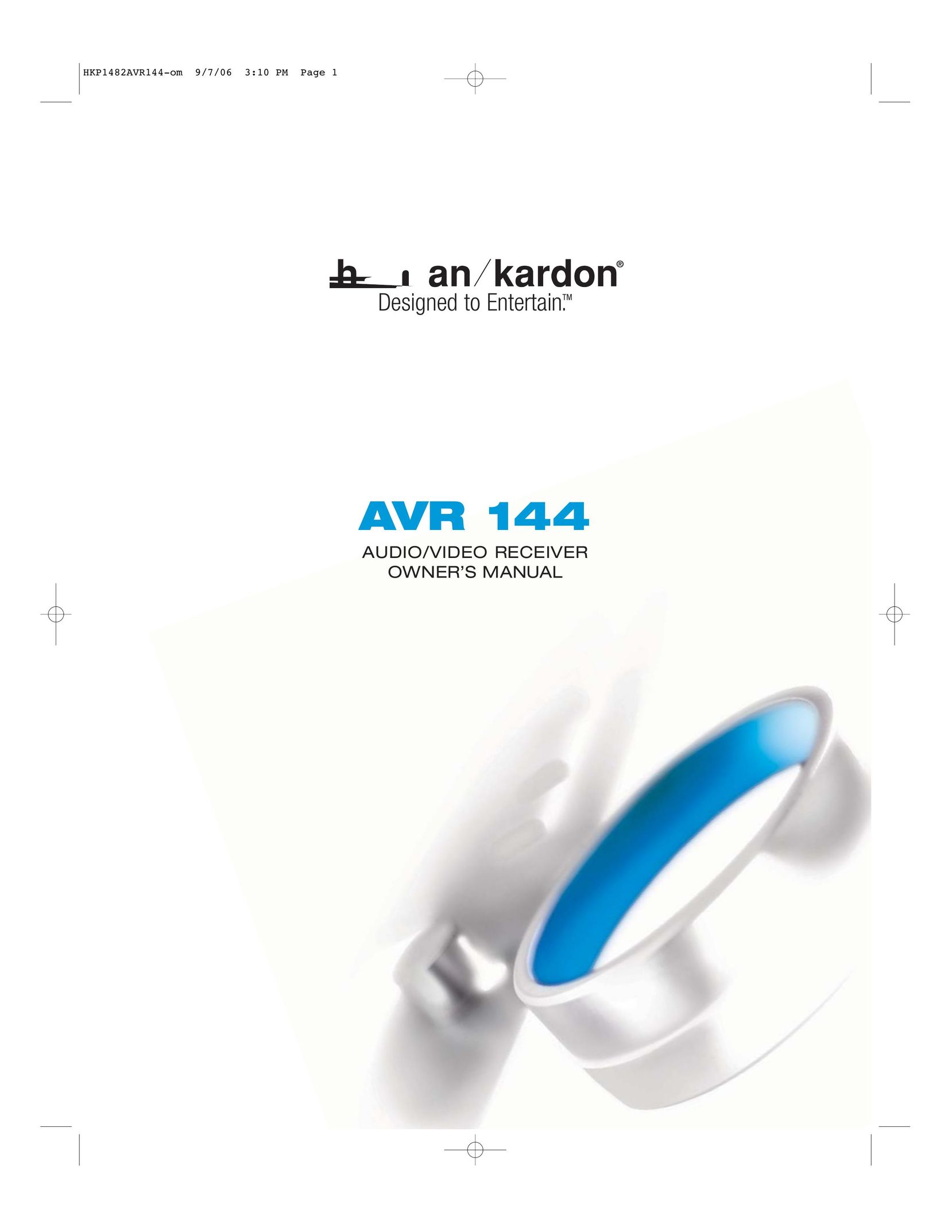 a/d/s/ AVR 144 Stereo Receiver User Manual