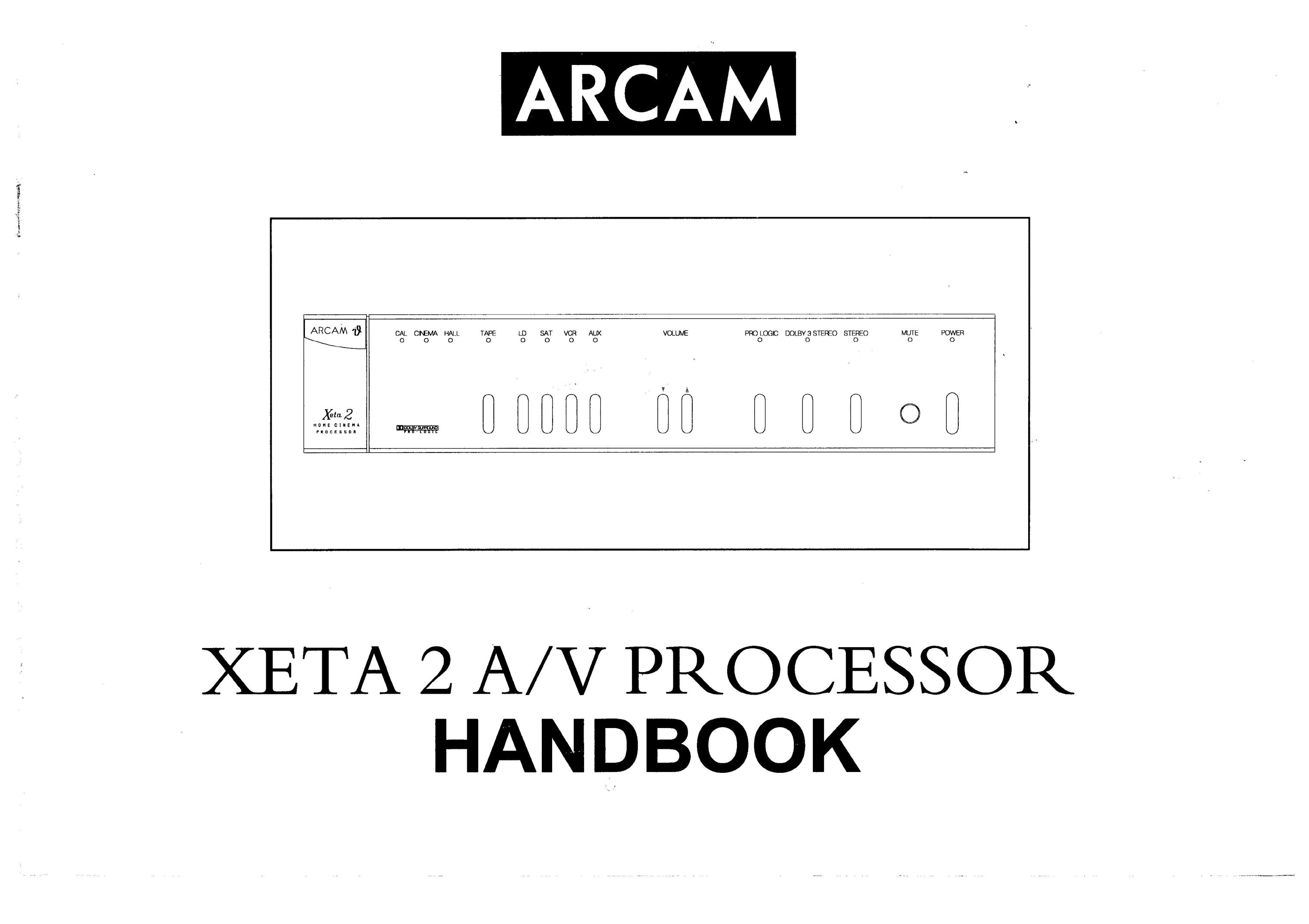 Arcam XETA 2 Stereo Receiver User Manual