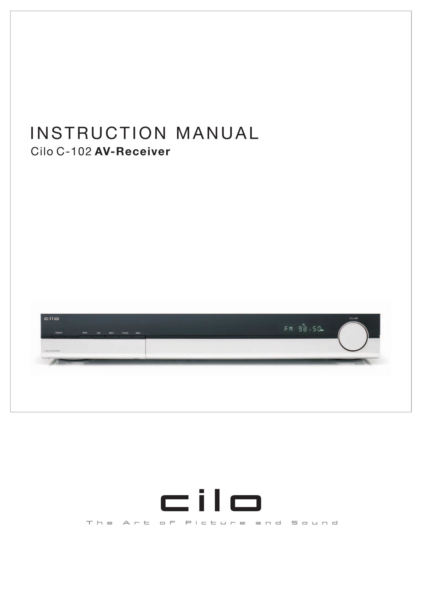 Cilo C-102 Stereo Receiver User Manual