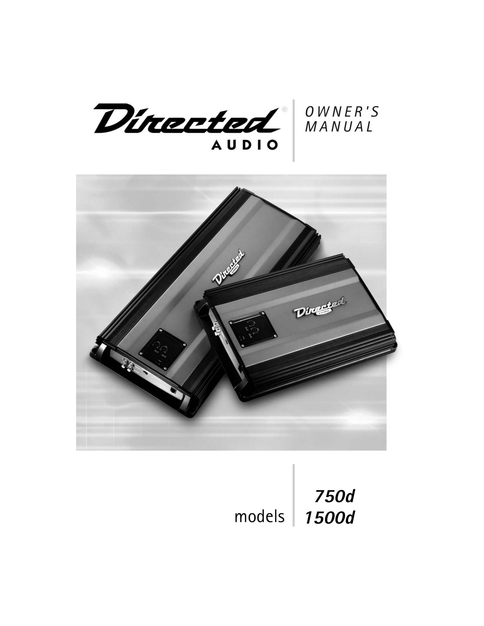 Directed Audio 750d 1500d Stereo Receiver User Manual