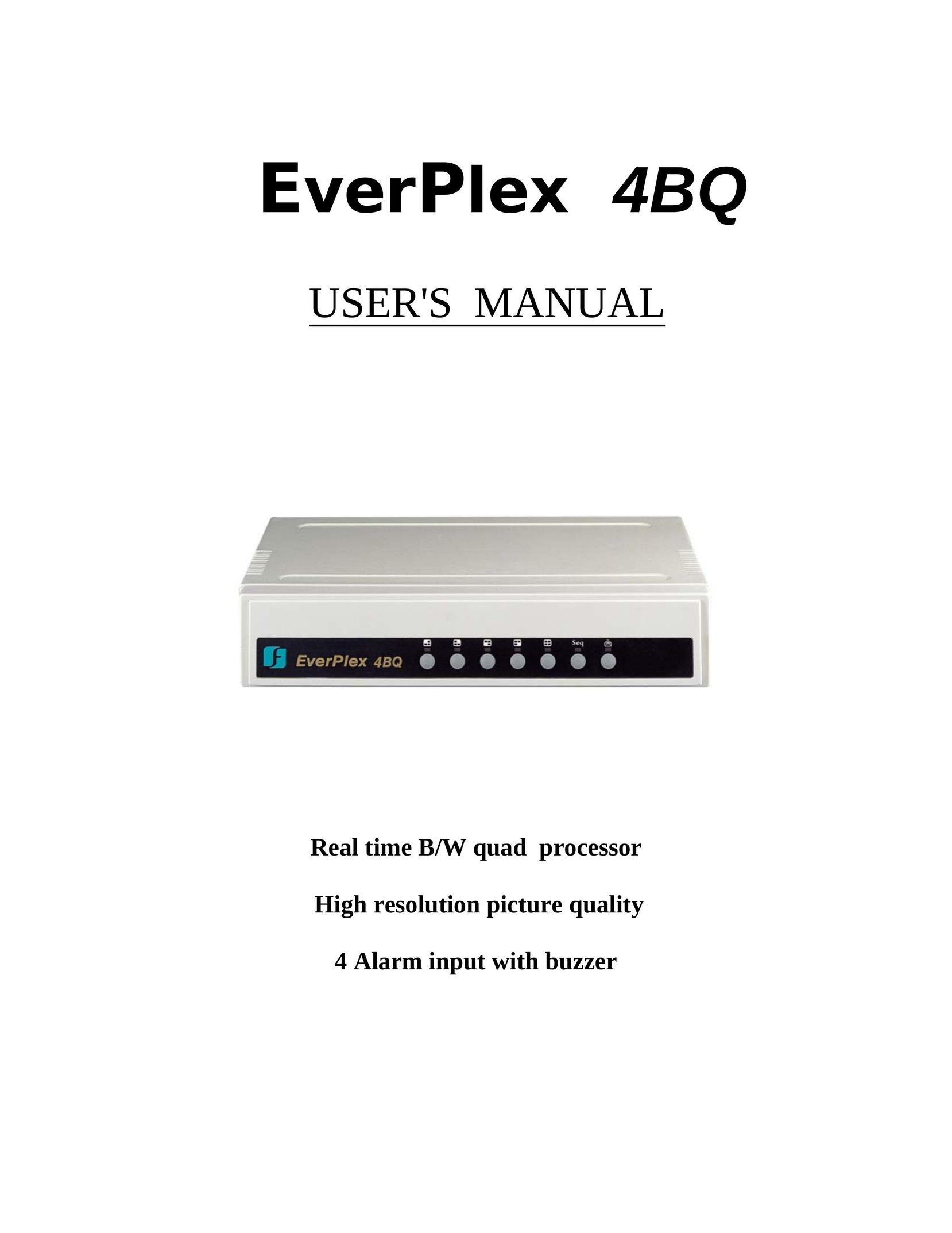 EverFocus 4BQ Stereo Receiver User Manual
