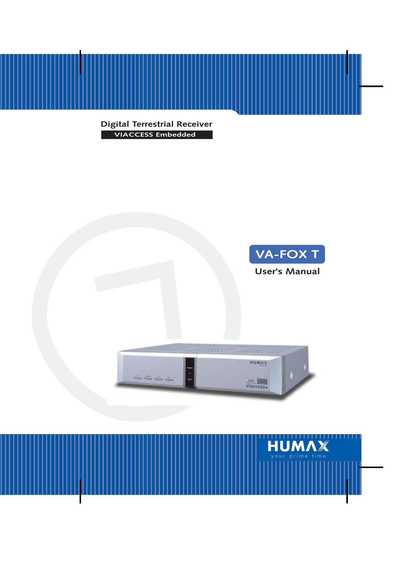Humax VA-FOX T Stereo Receiver User Manual